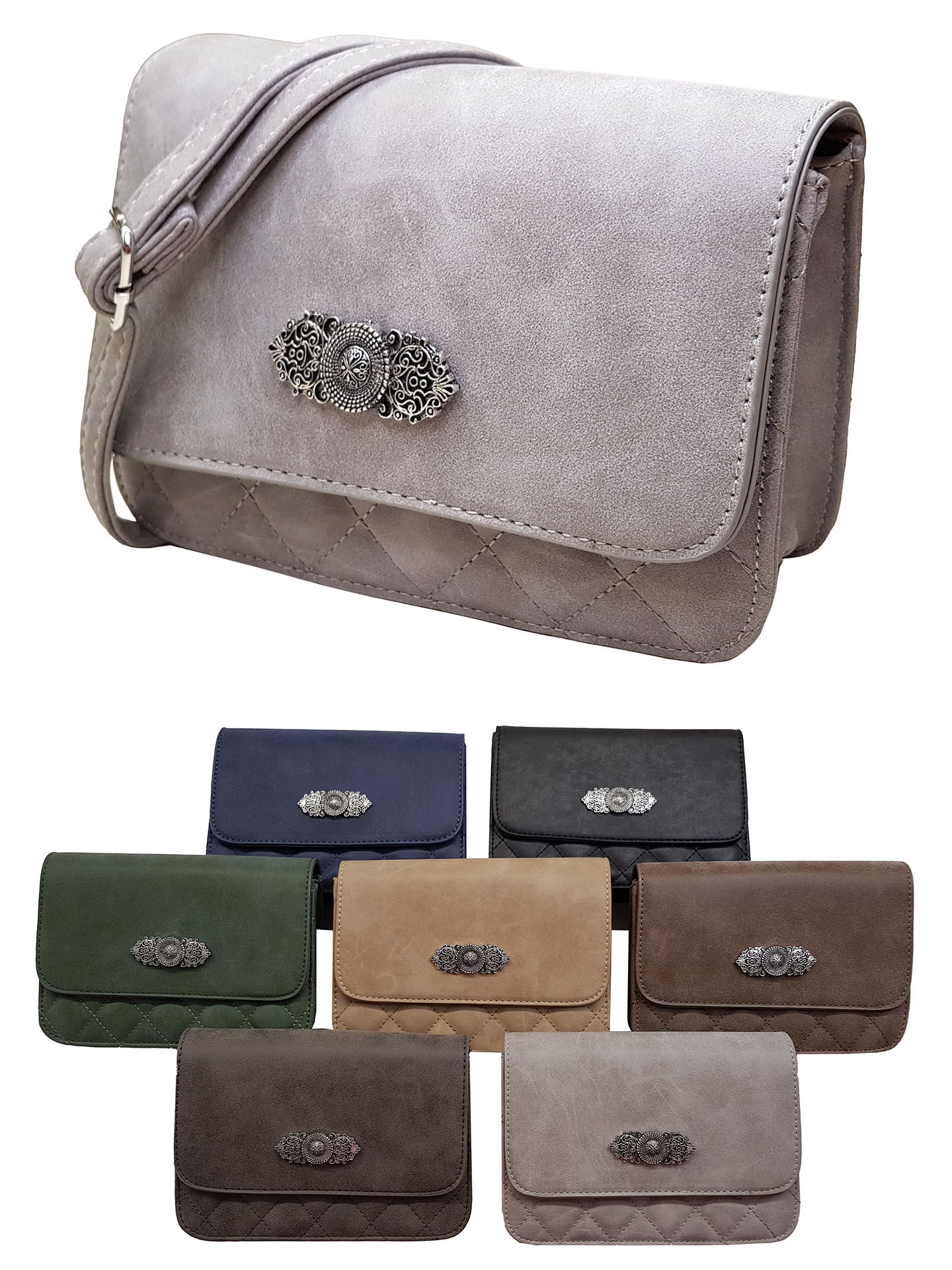 Trachtentasche - Dirndltasche Ornament - 7 Farben  Trachtentasche - Dirndltasche Ornament - 7 Farben