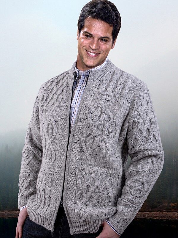 Trachtenstrickjacke-Trachtenjanker-herren-493-3-grau
