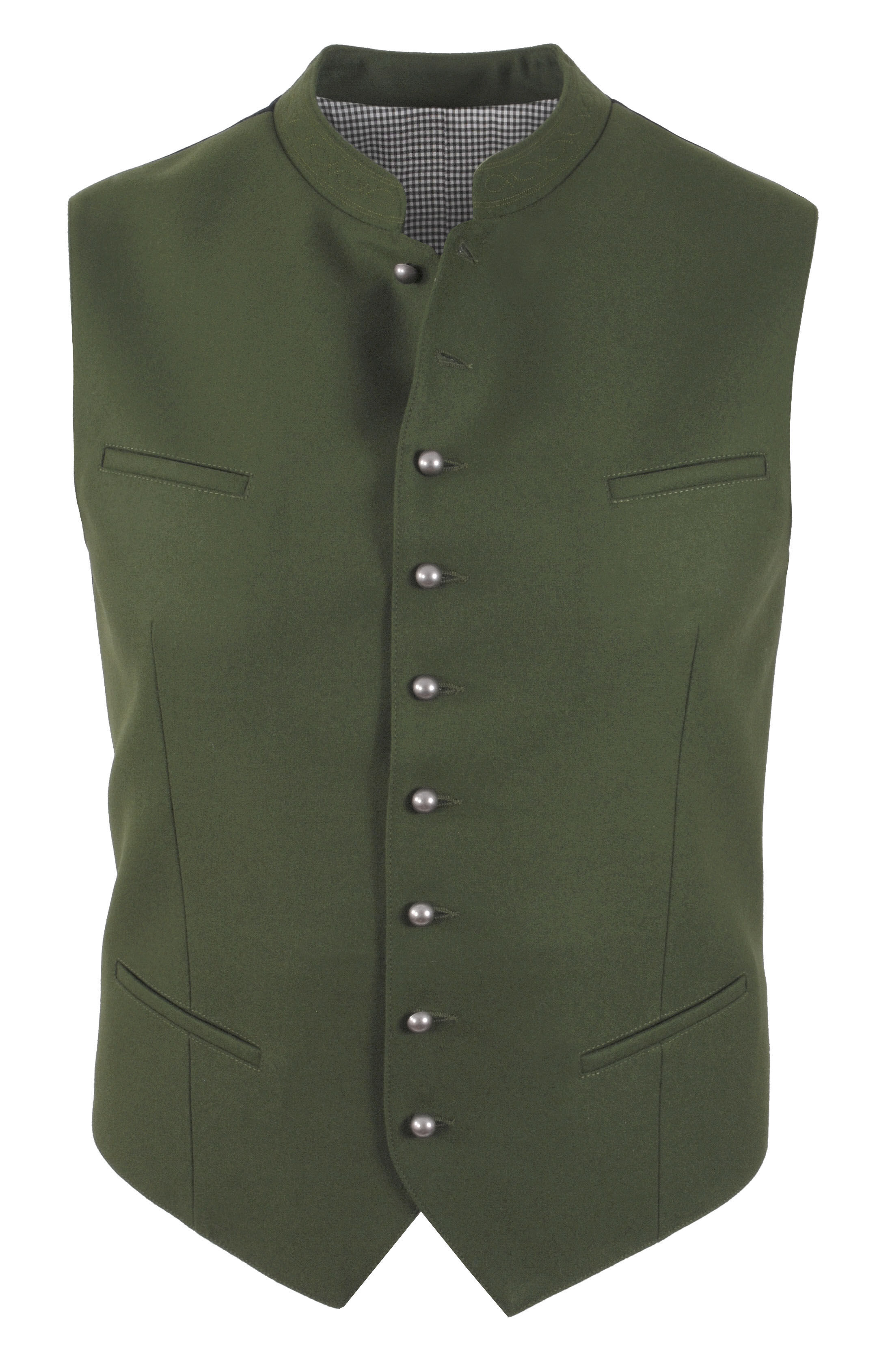 Klassische Trachtenweste Herren Lodenweste Gilet Wolle Grün 100% Schurwolle Klassische Trachtenweste Herren Lodenweste Gilet Wolle Grün 100% Schurwolle