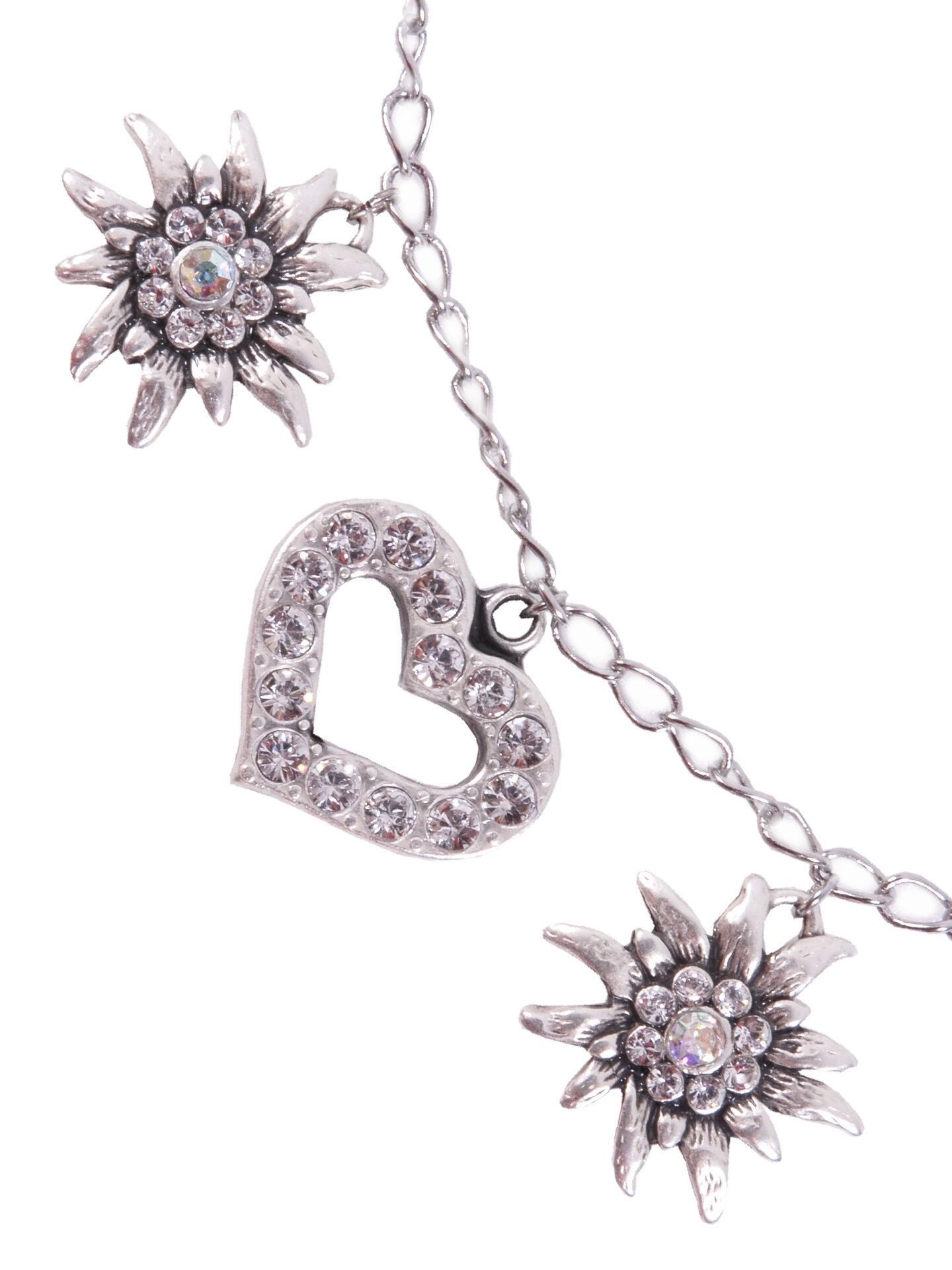 Charivari Herz-Edelweiß Dirndlschmuck Charivari Herz-Edelweiß Dirndlschmuck
