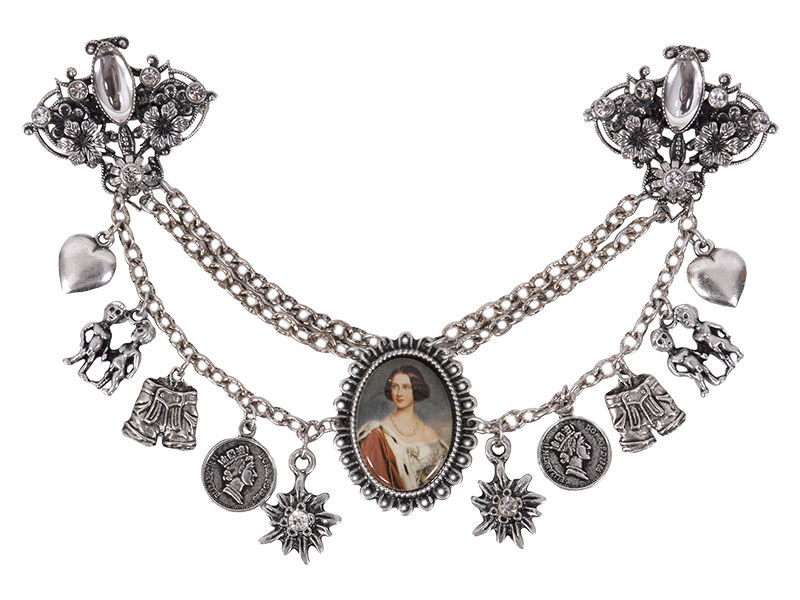 Charivari-Damen-Dirndl-Ansteckbrosche-silber-Wien-front Charivari-Damen-Dirndl-Ansteckbrosche-silber-Wien-front