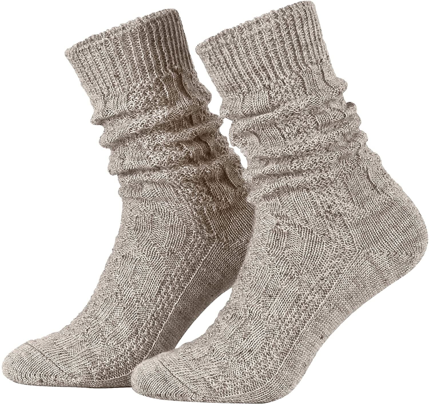 Trachtensocken Herren kurz Beige Trachtensocken Herren kurz Beige