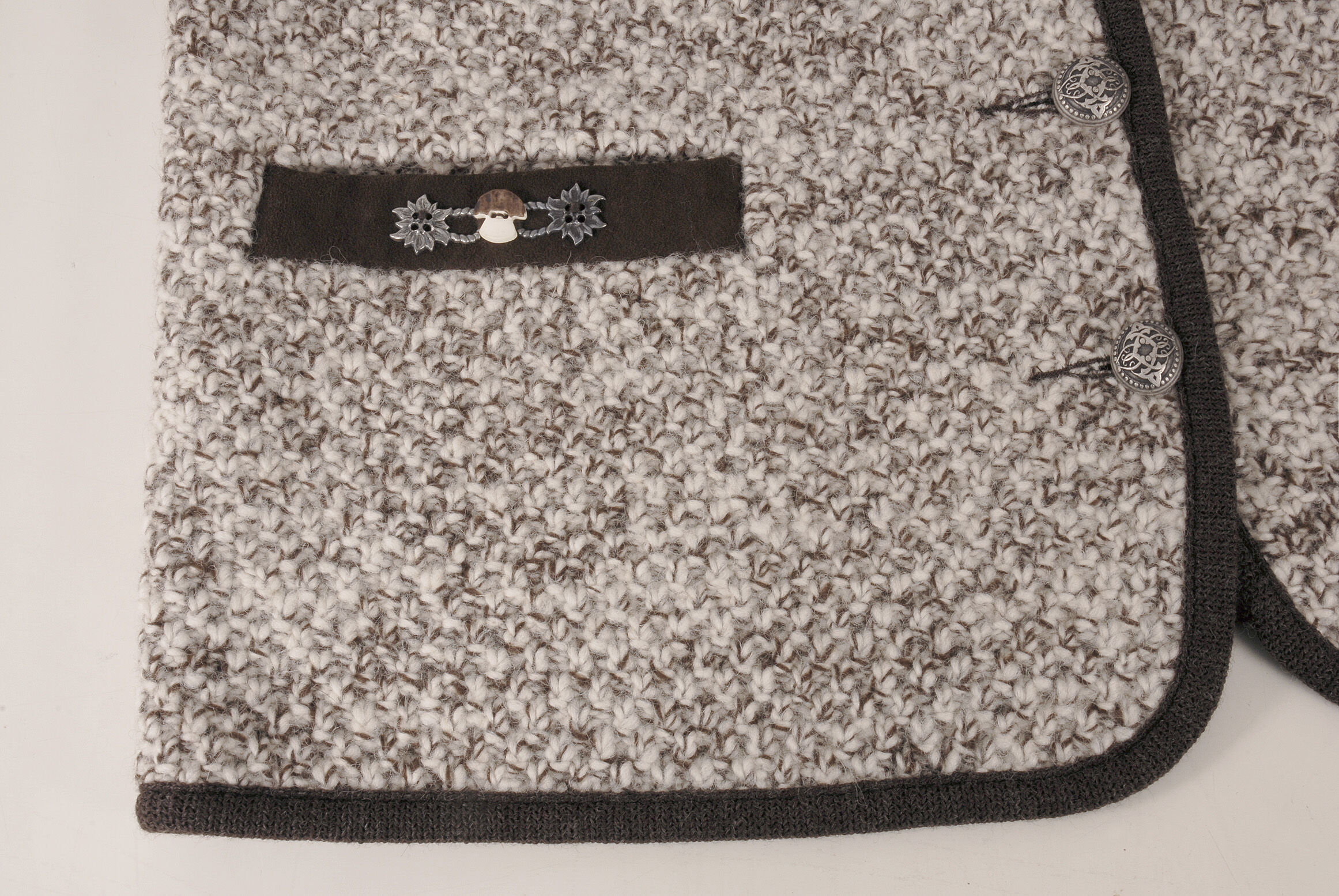 MEGA DICKE STRICKWOLLE - SCHURWOLLE-TWEED - 1 KG Konen/1000 Gramm  Natur Braun MEGA DICKE STRICKWOLLE - SCHURWOLLE-TWEED - 1 KG Konen/1000 Gramm  Natur Braun