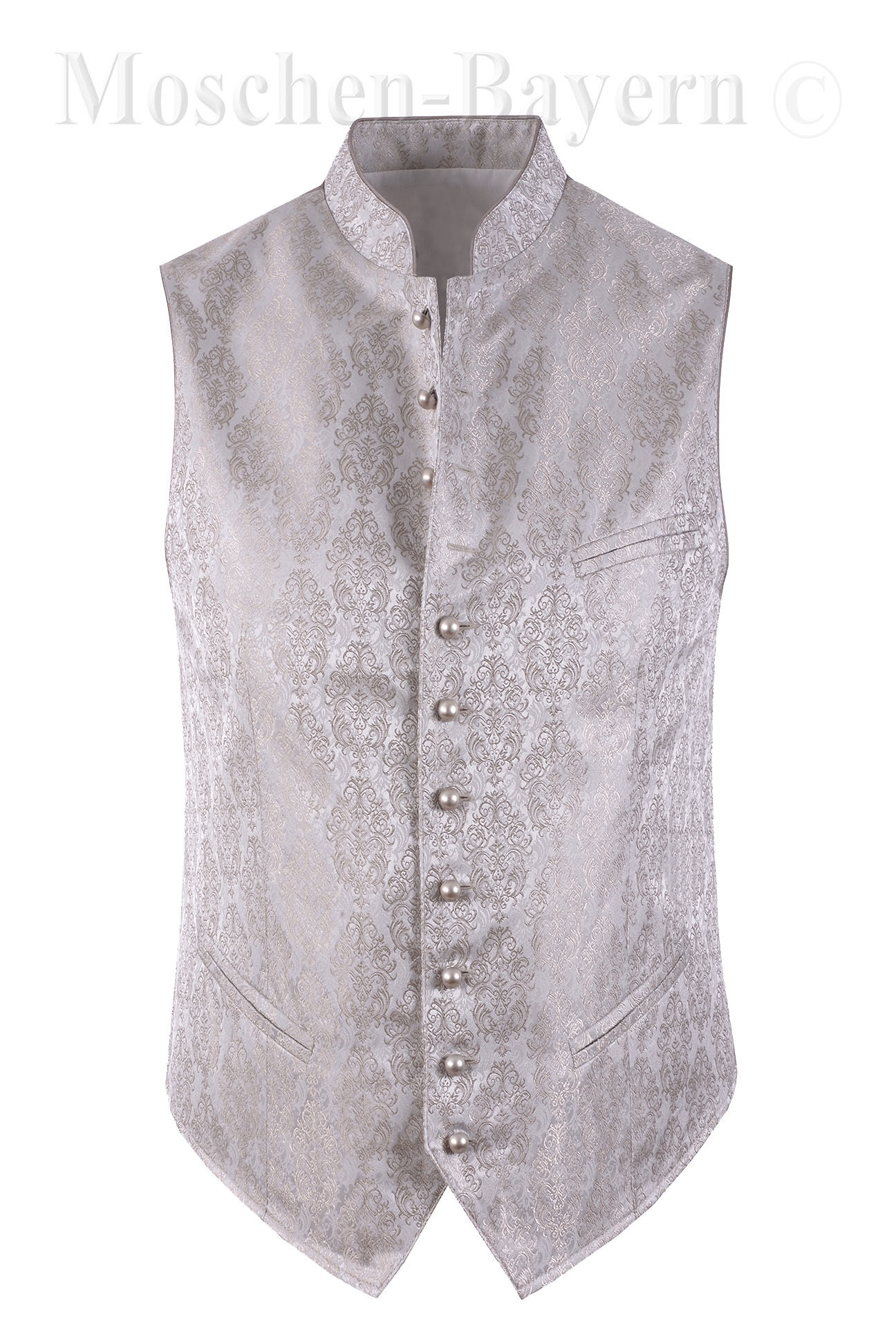 PREMIUM Trachtenweste Hochzeitsweste Herren Gilet Beige FESTLICH PREMIUM Trachtenweste Hochzeitsweste Herren Gilet Beige FESTLICH
