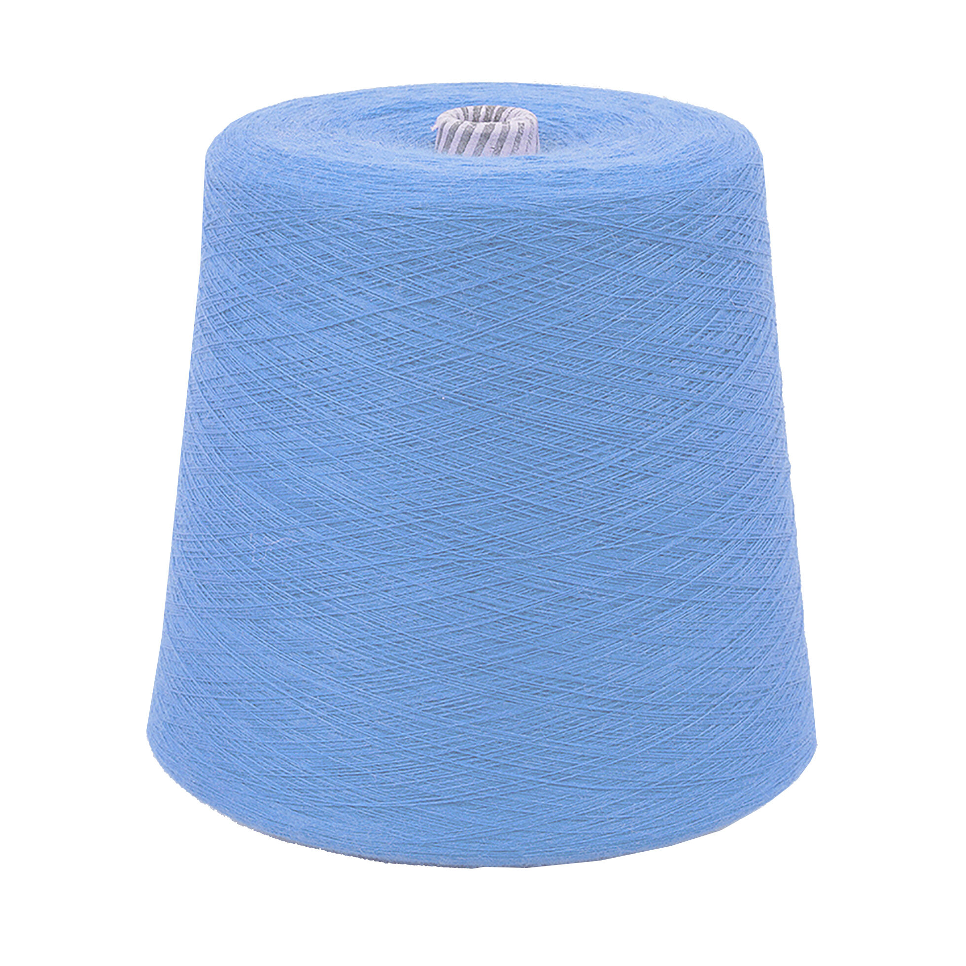 WOLLE zum STRICKEN BAUMWOLLE/VISKOSE Mix 1 KG Konen/1000 Gramm Hellblau WOLLE zum STRICKEN BAUMWOLLE/VISKOSE Mix 1 KG Konen/1000 Gramm Hellblau
