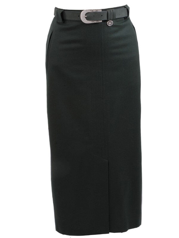 Trachtenrock Damen klassischer Lodenrock lang Merino-Schurwolle Grün Tanne  Trachtenrock Damen klassischer Lodenrock lang Merino-Schurwolle Grün Tanne