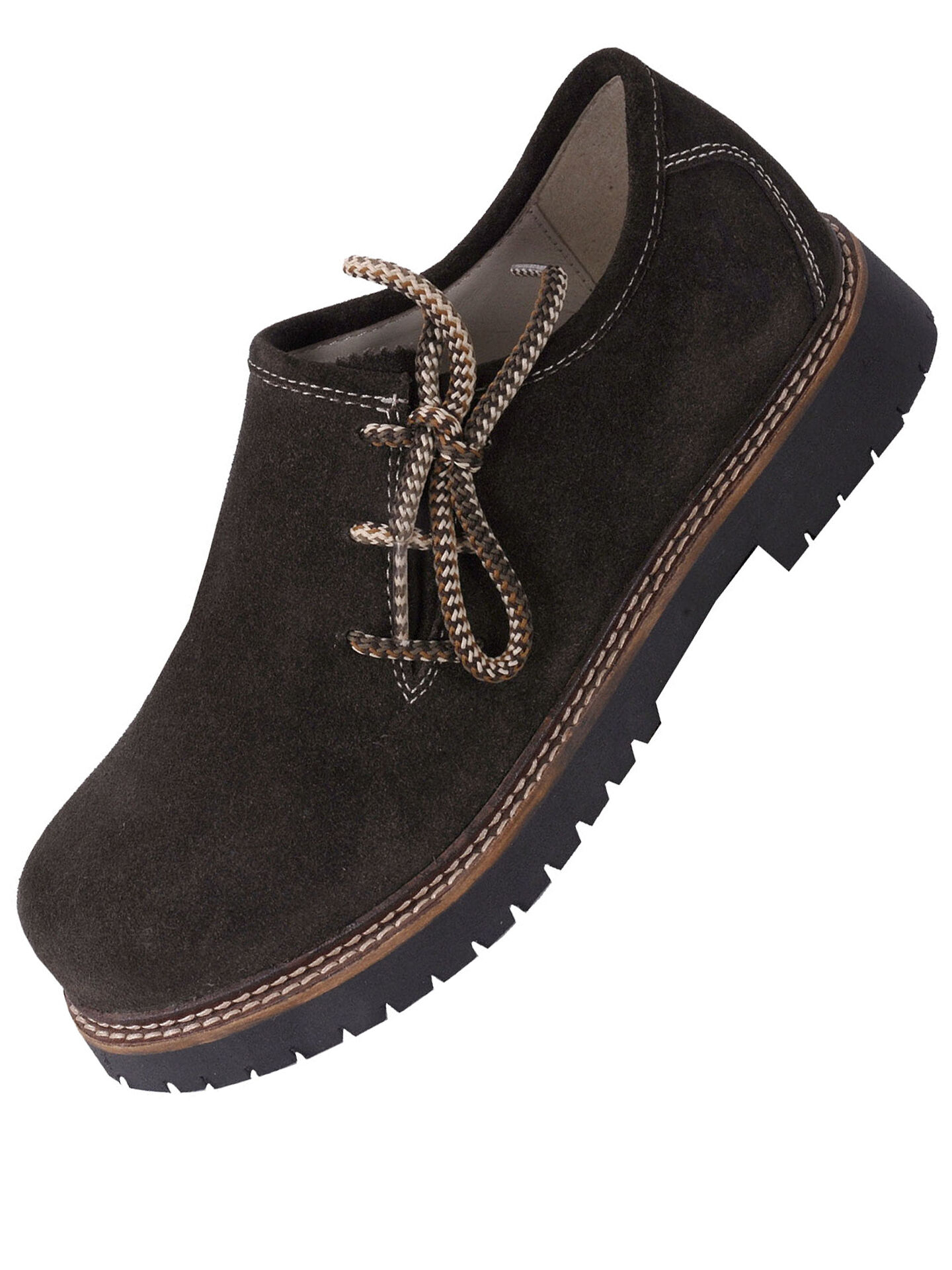 Trachtenschuhe-Haferlschuhe Herren Crosta Dunkelbraun Trachtenschuhe-Haferlschuhe Herren Crosta Dunkelbraun