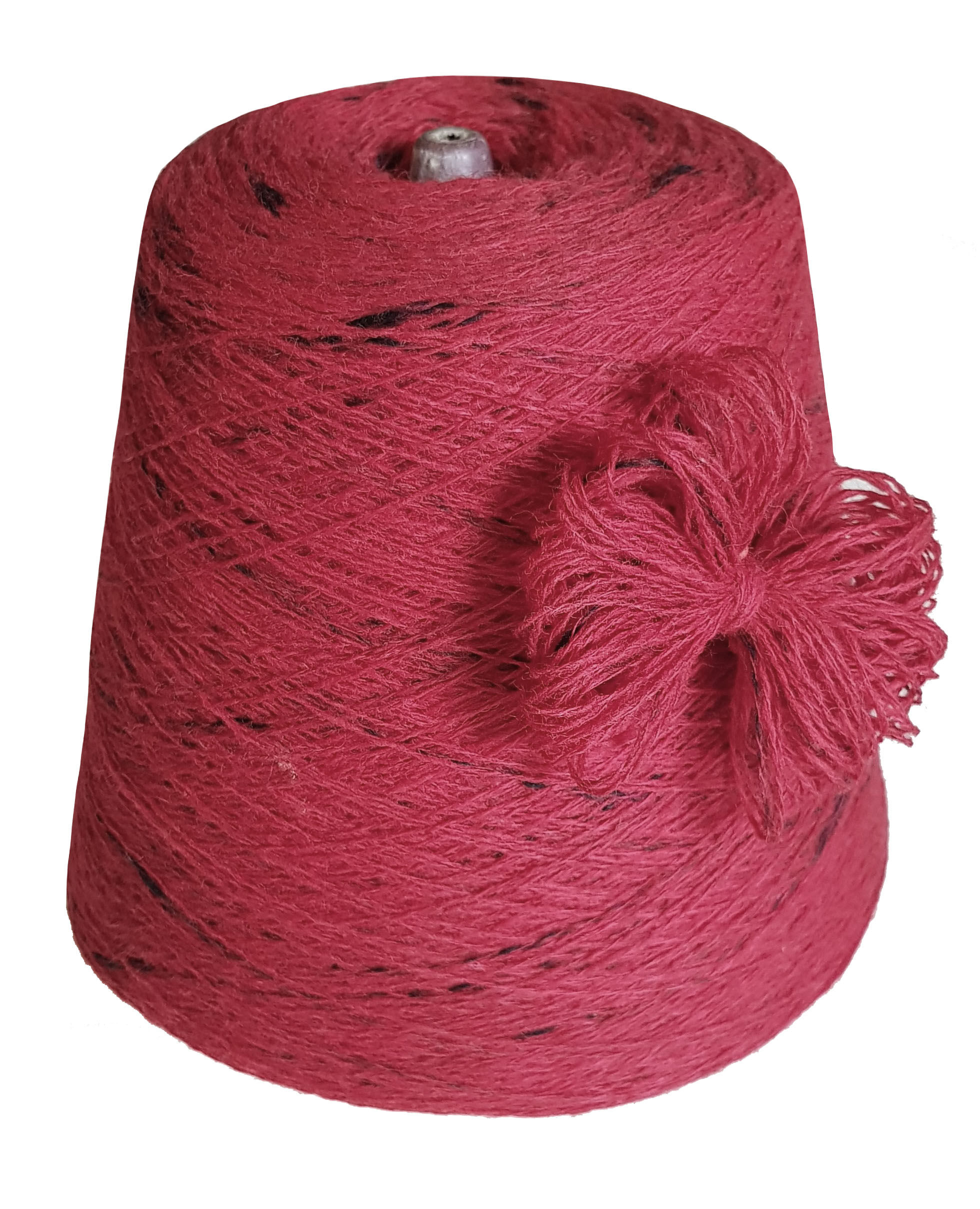 PREMIUM STRICKWOLLE - SCHURWOLLE-TWEED - 1 KG Konen/1000 Gramm  Rot-Schwarz PREMIUM STRICKWOLLE - SCHURWOLLE-TWEED - 1 KG Konen/1000 Gramm  Rot-Schwarz
