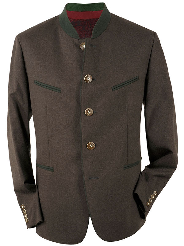 PREMIUM Trachtenblazer Lodenblazer Herren Sakko Braun 100% Schurwolle PREMIUM Trachtenblazer Lodenblazer Herren Sakko Braun 100% Schurwolle
