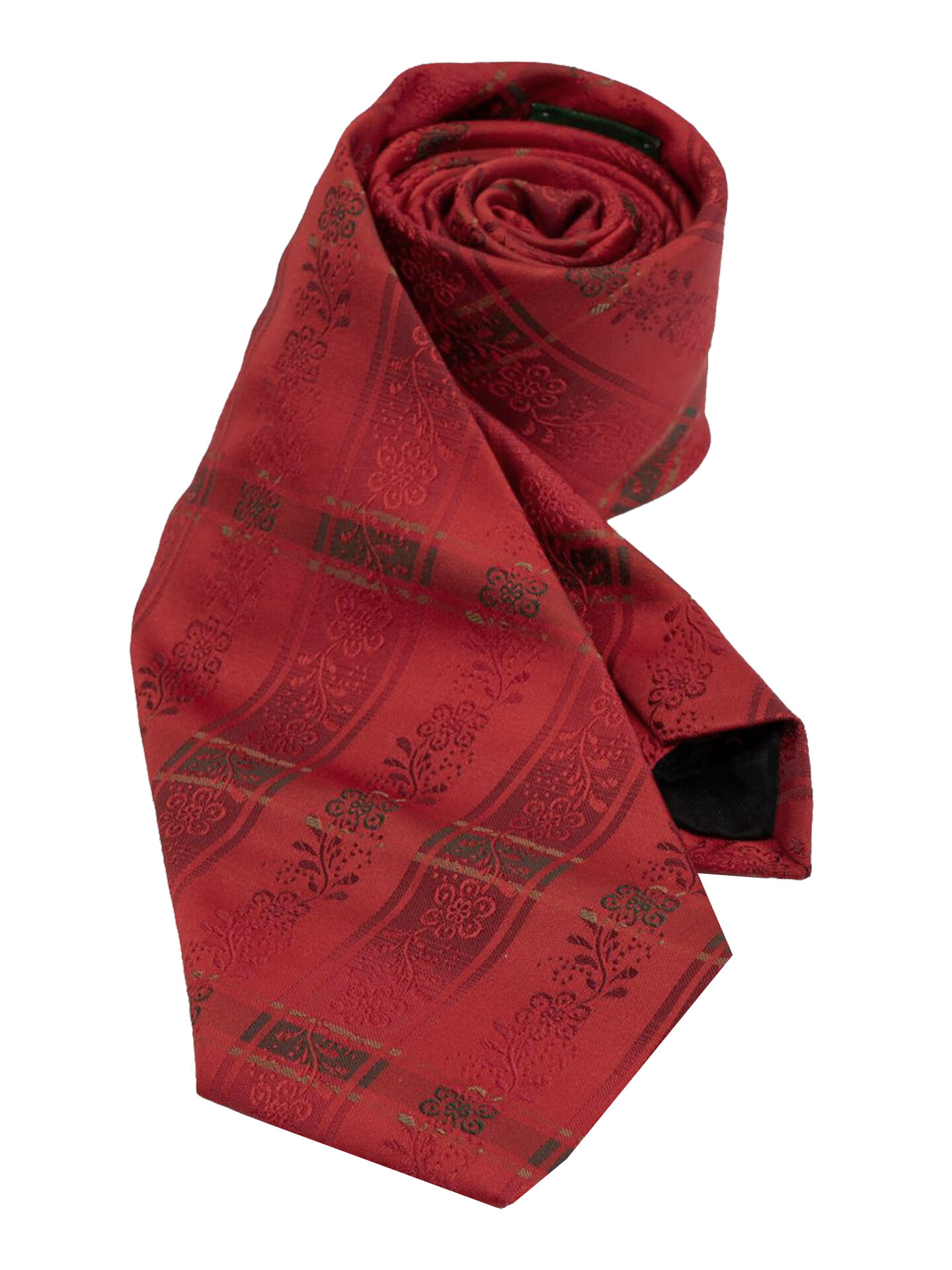 Trachtenkrawatte 100% Seide Rot