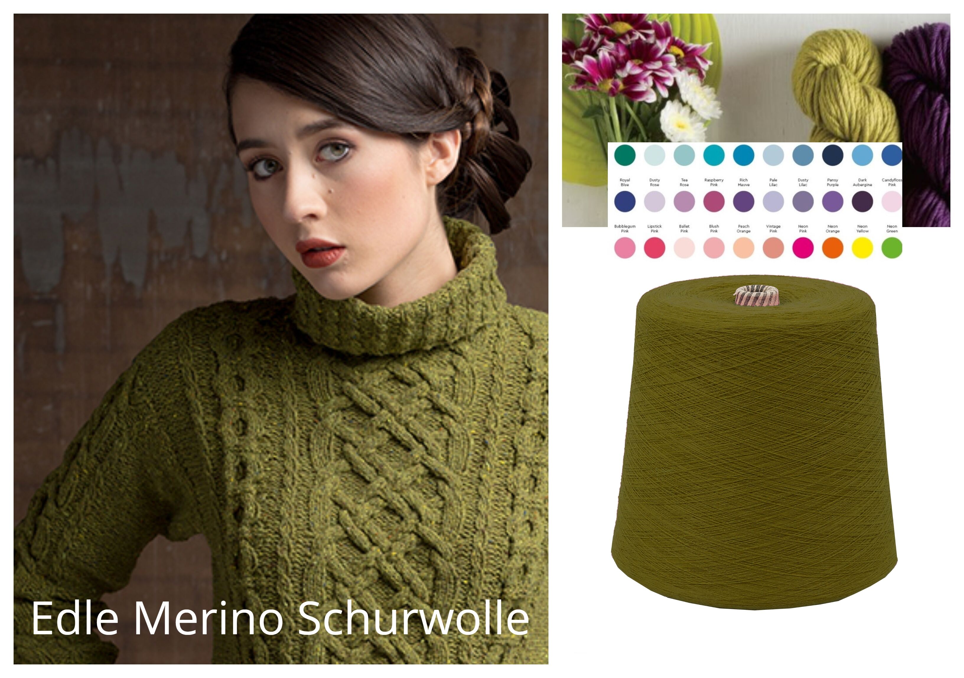 WOLLE zum STRICKEN MERINO-SCHURWOLLE 1 KG Konen/1000 Gramm Grün Kiwi WOLLE zum STRICKEN MERINO-SCHURWOLLE 1 KG Konen/1000 Gramm Grün Kiwi