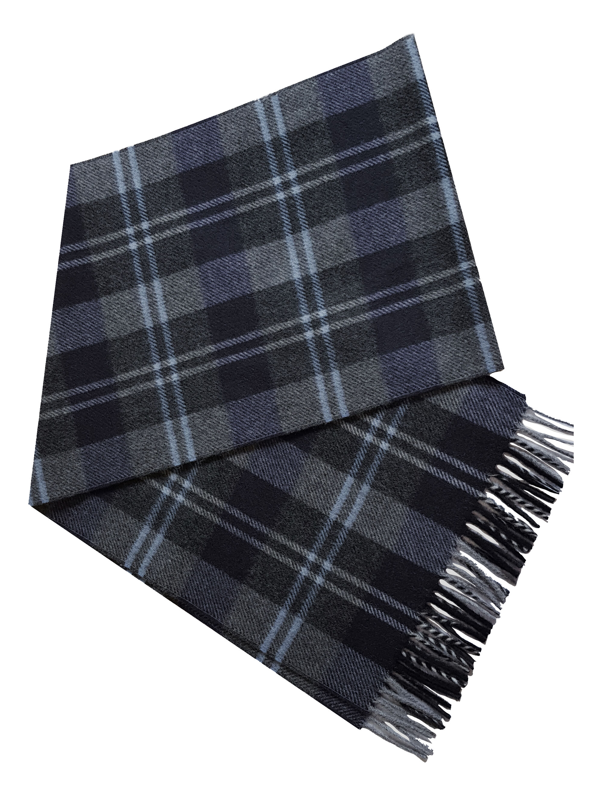 Kaschmirschal Karoschal Blau Marine Kaschmirschal Karoschal Blau Marine