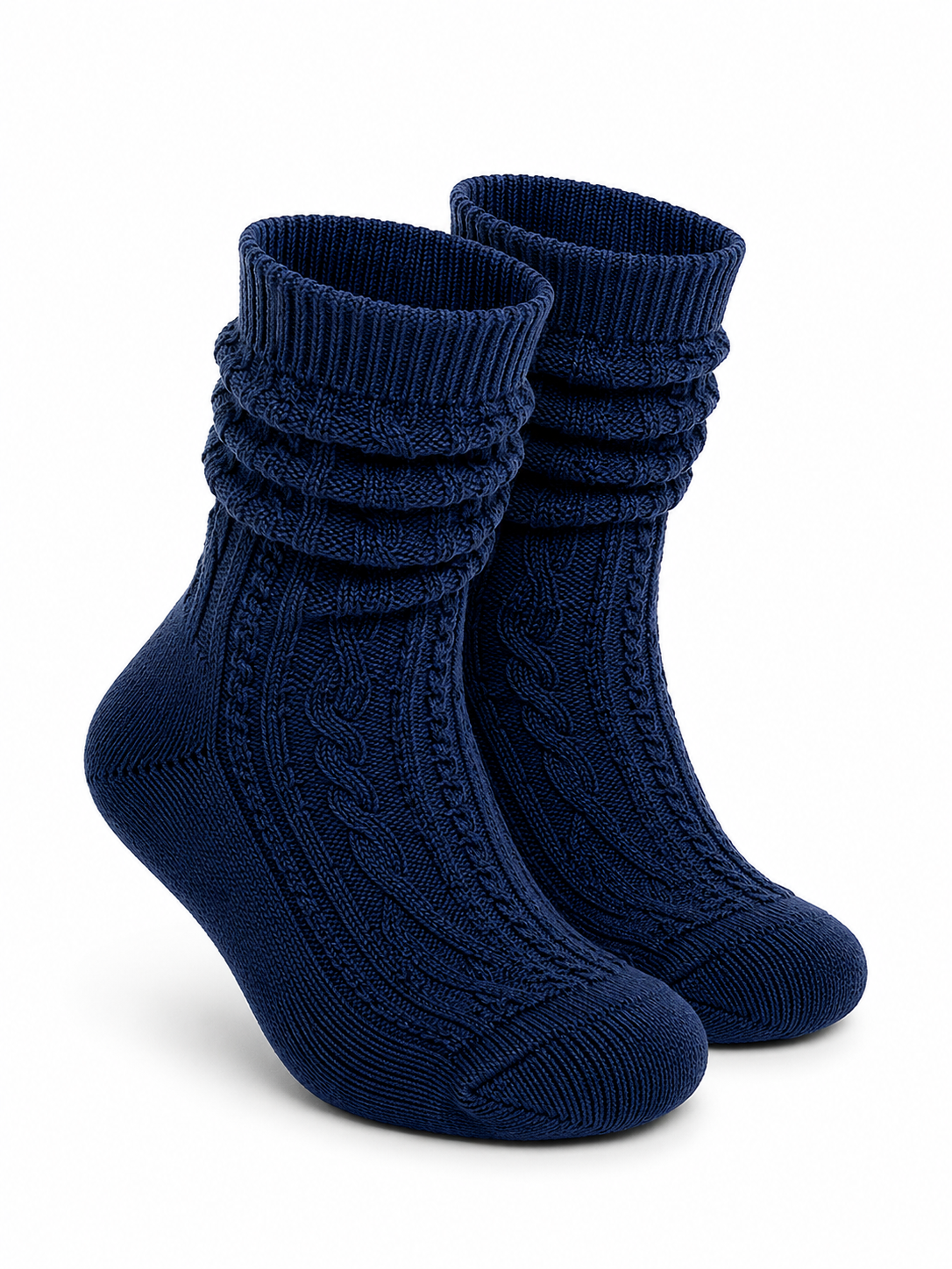 Trachtensocken Shopper kurz Blau Marine