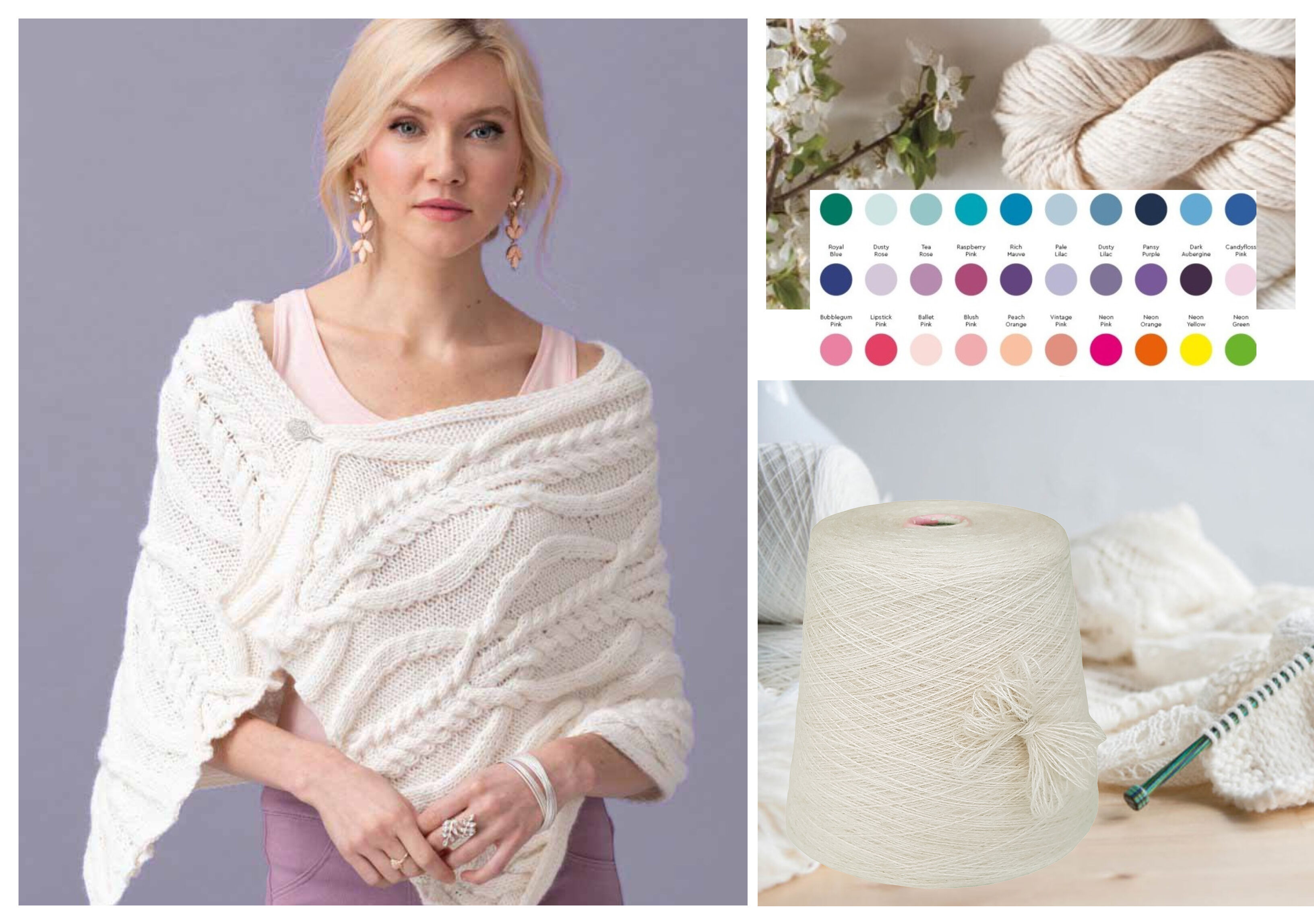 WOLLE zum STRICKEN MERINO-SCHURWOLLE 1 KG Konen/1000 Gramm Creme Natur  WOLLE zum STRICKEN MERINO-SCHURWOLLE 1 KG Konen/1000 Gramm Creme Natur