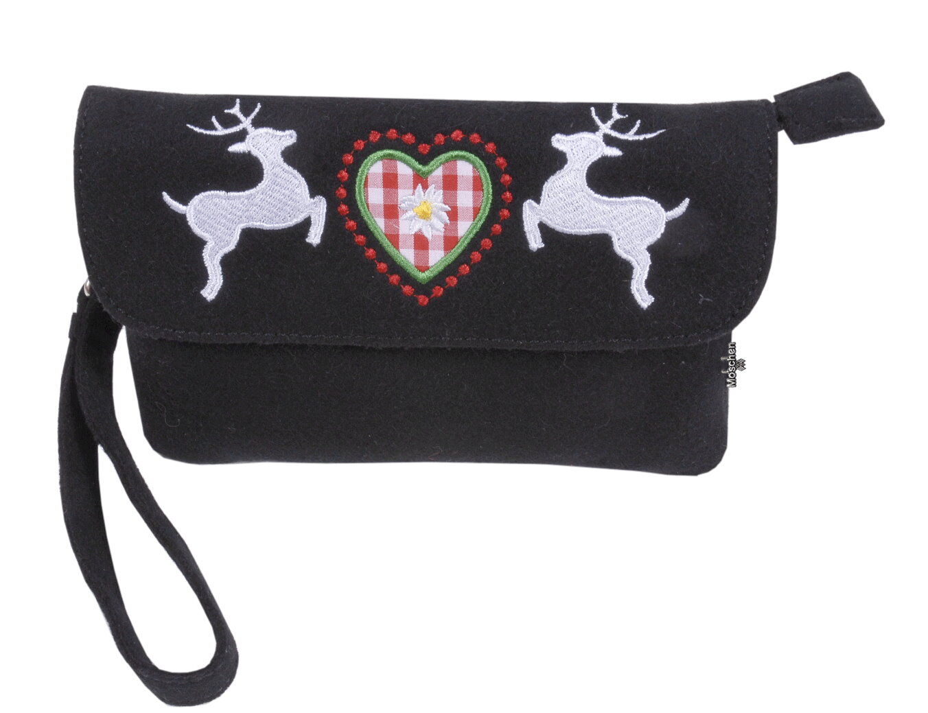 Dirndltasche/Schürzentasche Filz Schwarz Dirndltasche/Schürzentasche Filz Schwarz