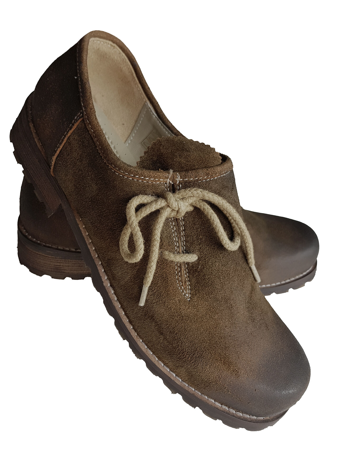 Trachtenschuhe Herren Haferlschuhe in Braun-Antik Trachtenschuhe Herren Haferlschuhe in Braun-Antik