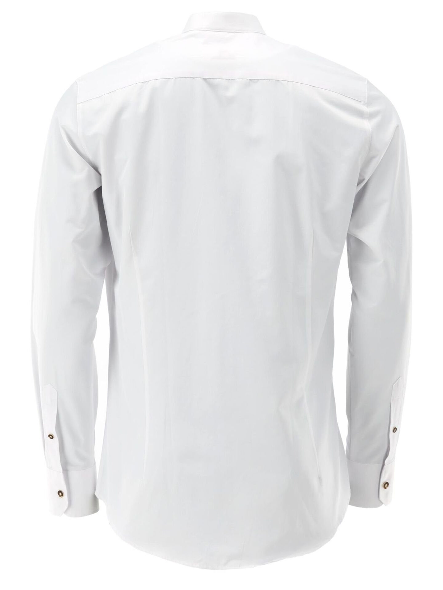 Trachtenhemd Herren Weiß Stehkragen SLIM FIT Trachtenhemd Herren Weiß Stehkragen SLIM FIT