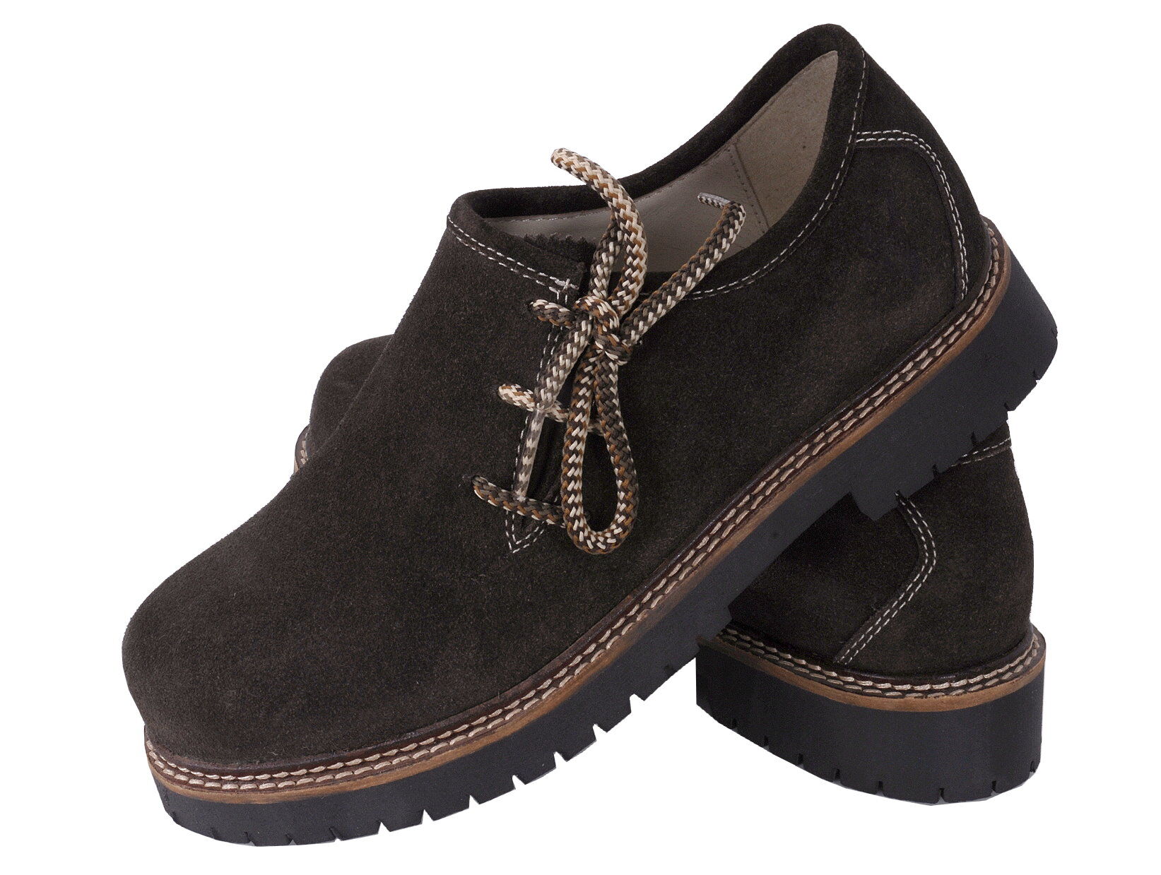 Trachtenschuhe-Haferlschuhe Herren Crosta Dunkelbraun Trachtenschuhe-Haferlschuhe Herren Crosta Dunkelbraun