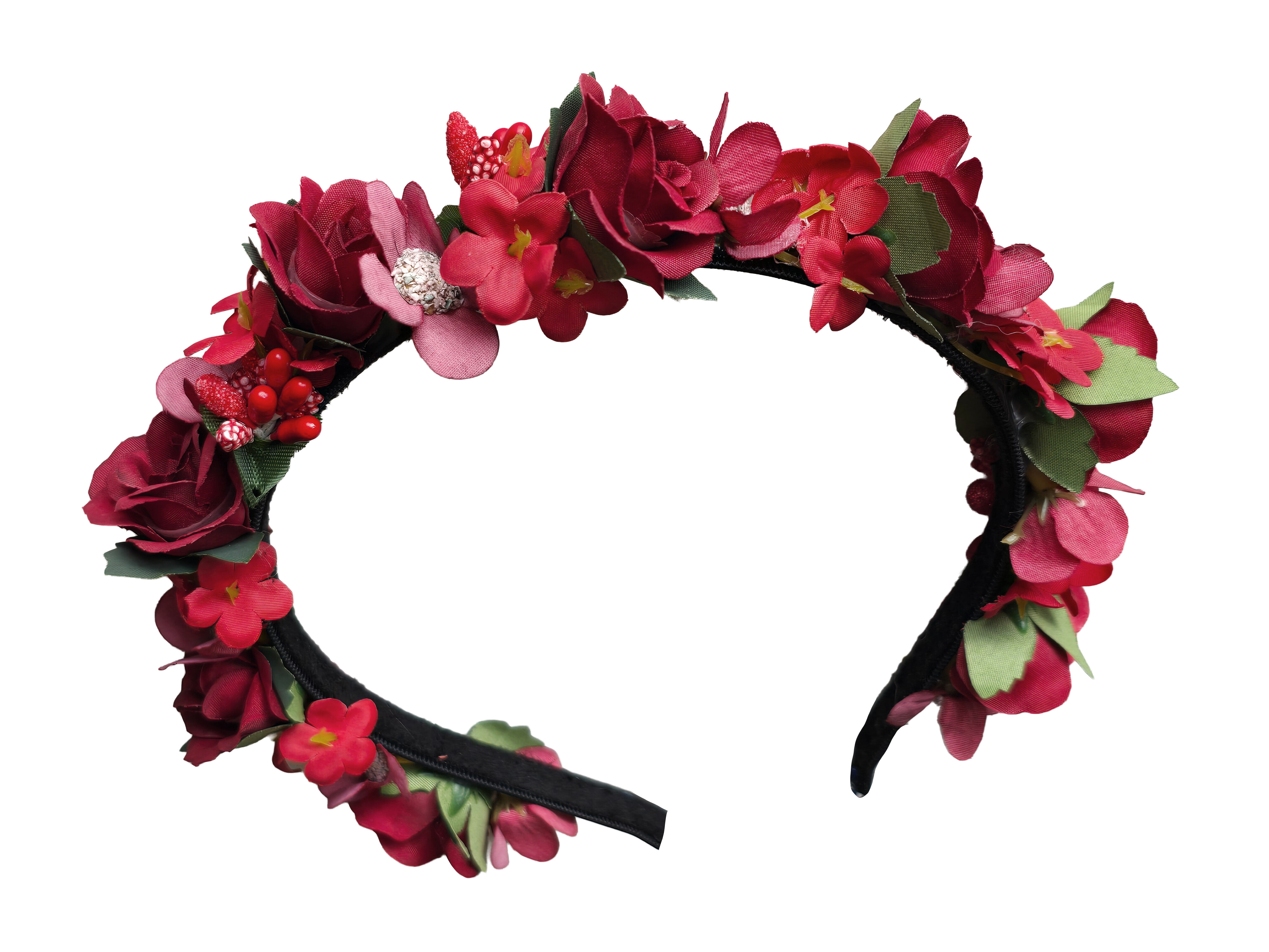 Haarreif Blumenreif Tina schmal