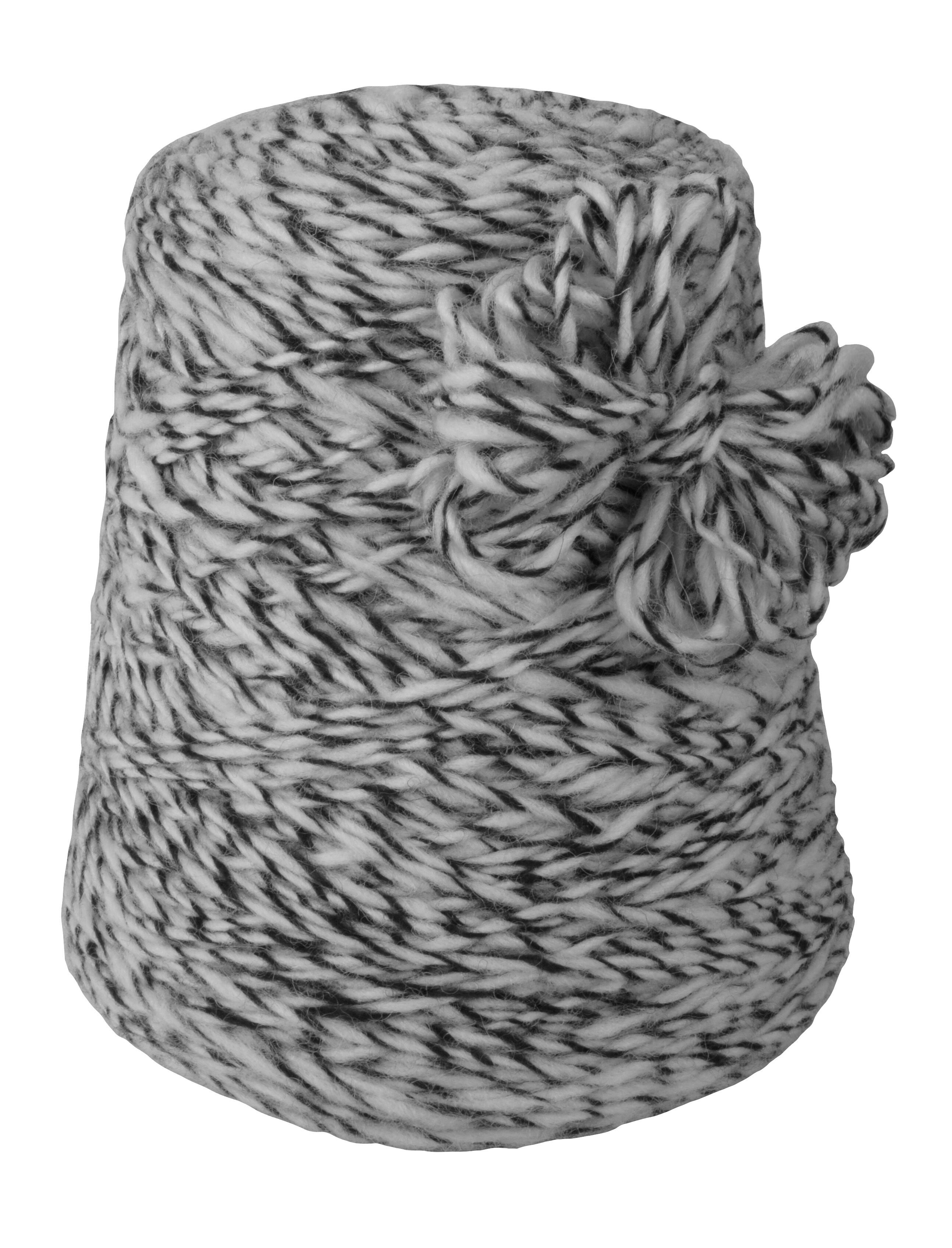 MEGA DICKE STRICKWOLLE - SCHURWOLLE-TWEED - 1 KG Konen/1000 Gramm  Natur-Schwarz MEGA DICKE STRICKWOLLE - SCHURWOLLE-TWEED - 1 KG Konen/1000 Gramm  Natur-Schwarz