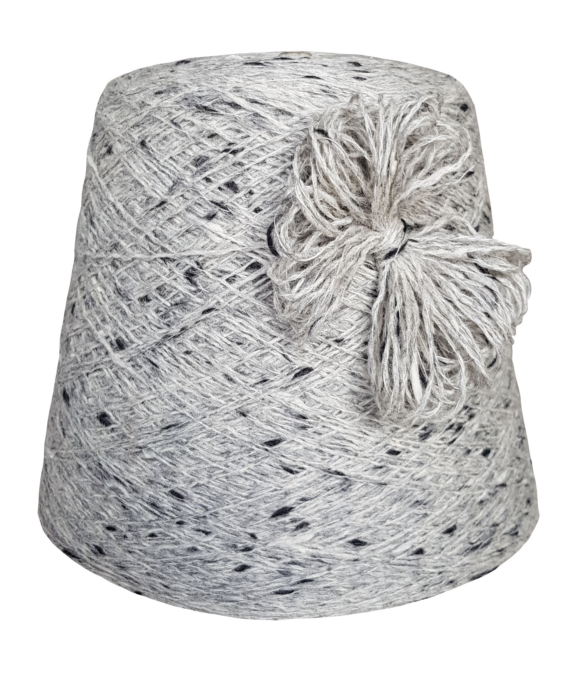 PREMIUM STRICKWOLLE - SCHURWOLLE-TWEED - 1 KG Konen/1000 Gramm  Hellgrau7Schwarz PREMIUM STRICKWOLLE - SCHURWOLLE-TWEED - 1 KG Konen/1000 Gramm  Hellgrau7Schwarz