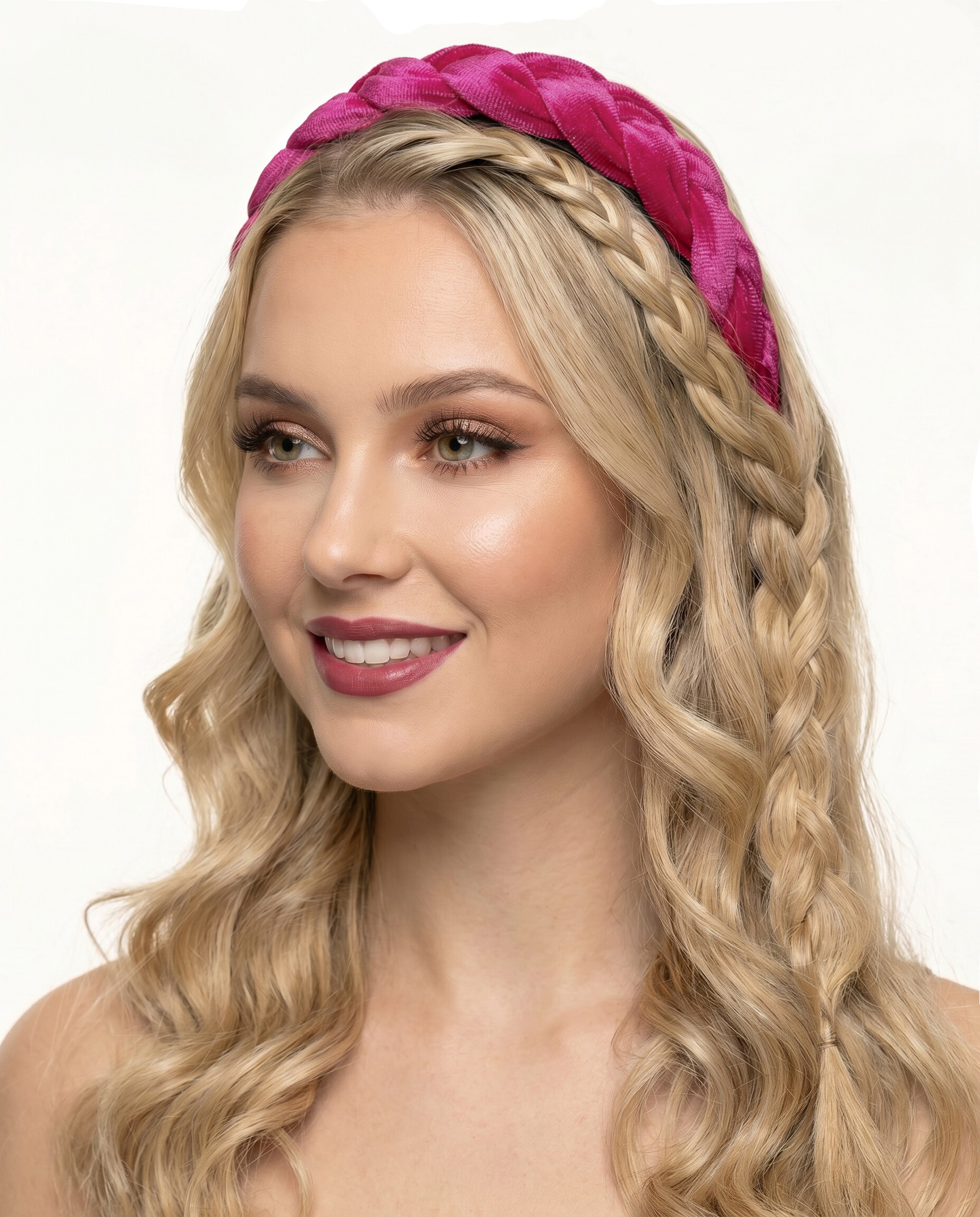 Haarreif Bella Samt - Breit