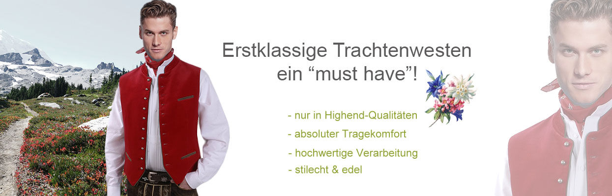 Trachtenwesten-Herren-Trachtensamtwesten-Trachten-Gilets-TOP