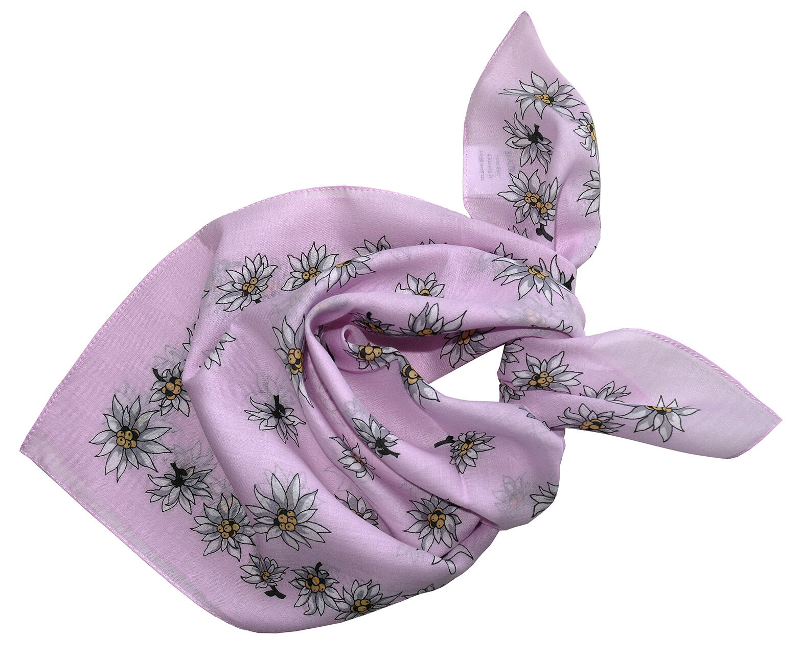 Trachtenhalstuch Nickituch Edelweiß Rosa Trachtenhalstuch Nickituch Edelweiß Rosa