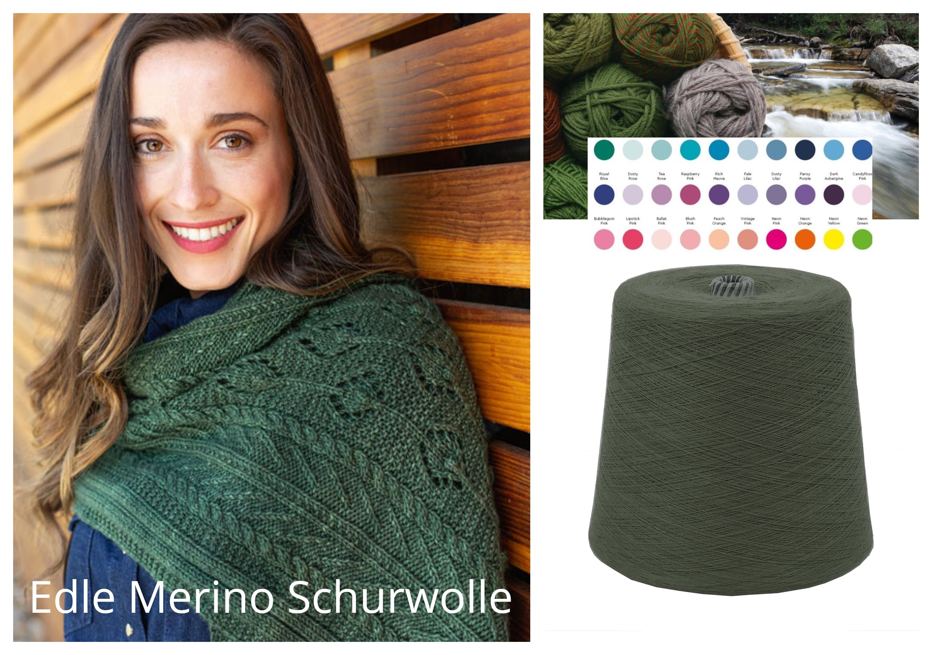 WOLLE zum STRICKEN MERINO-SCHURWOLLE 1 KG Konen/1000 Gramm Grün Lodengrün WOLLE zum STRICKEN MERINO-SCHURWOLLE 1 KG Konen/1000 Gramm Grün Lodengrün
