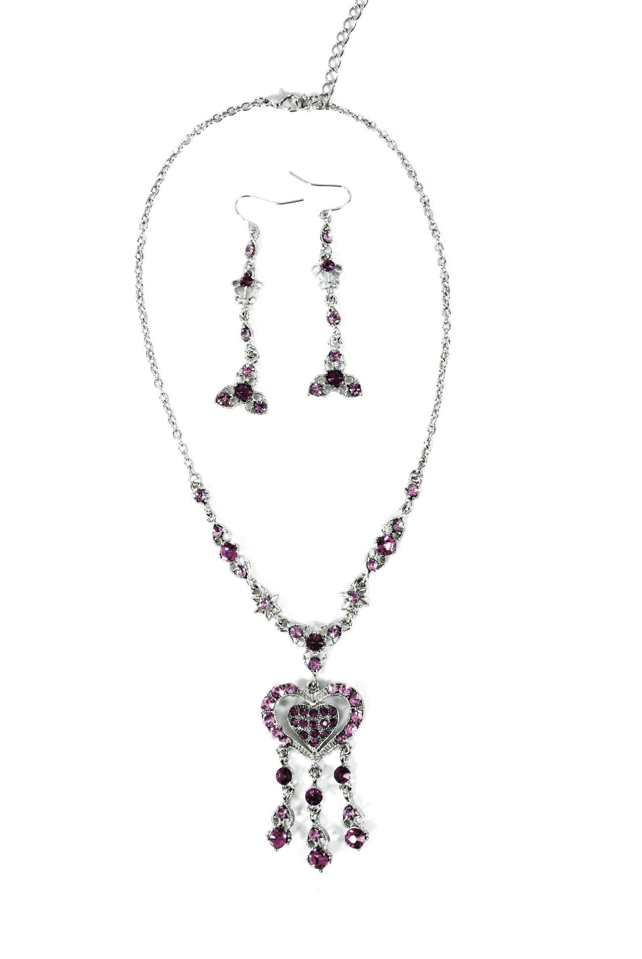 Trachtenschmuck Set - Kette + Ohrringe 