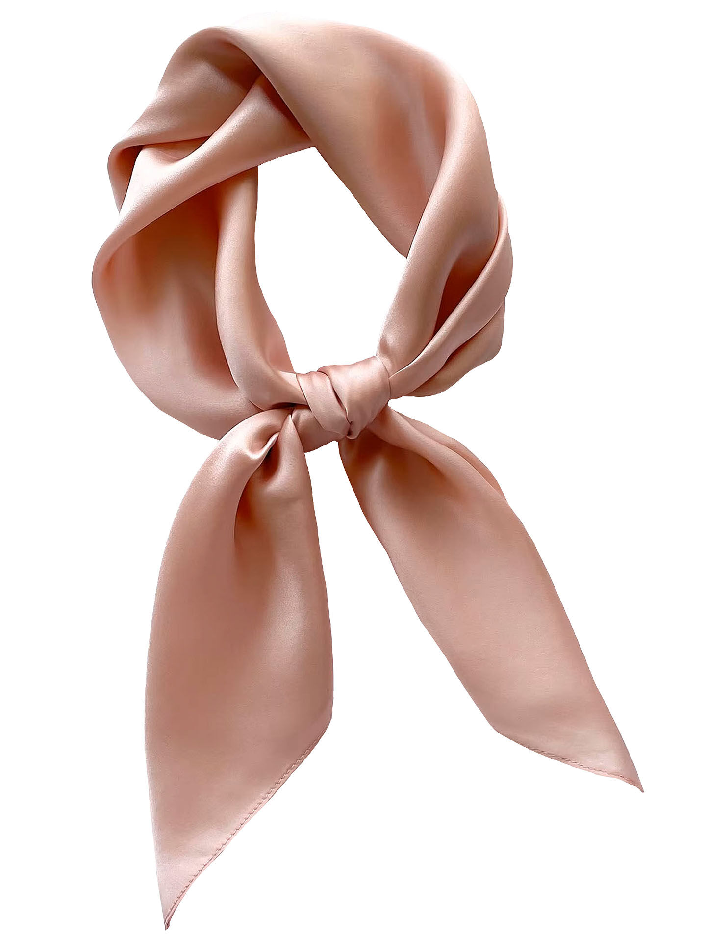 Seidentuch 100% edle Maulbeerseide - 70x70 cm - viele Farben