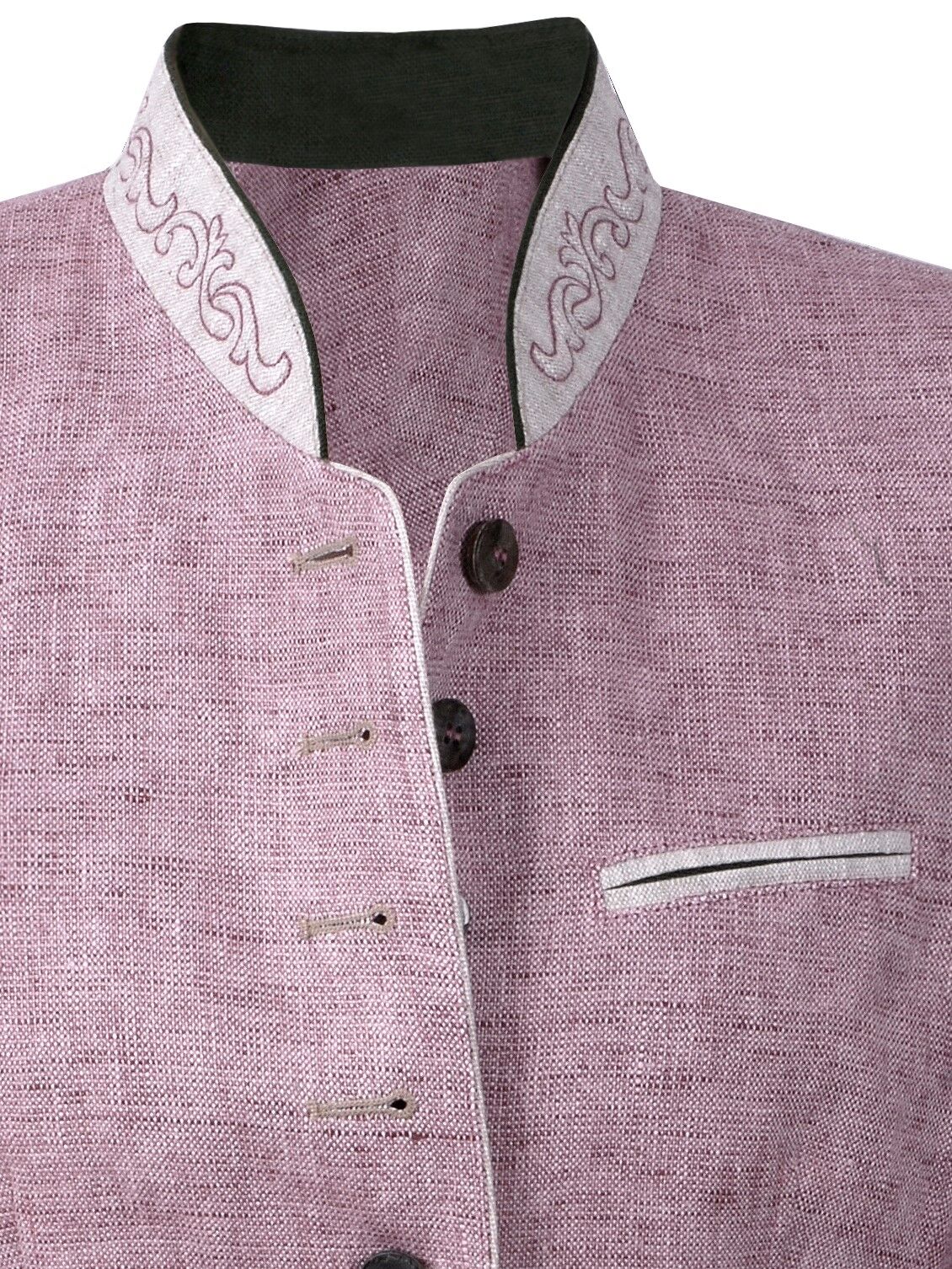PREMIUM Trachtenblazer Damen - kurzer Leinenblazer Rosè PREMIUM Trachtenblazer Damen - kurzer Leinenblazer Rosè