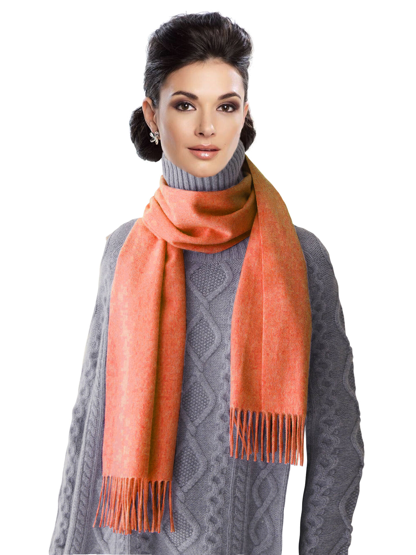 Schal Kaschmirschal Winterschal mit Cashmere-Feeling