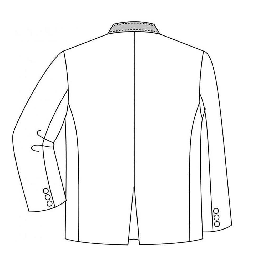 PREMIUM Trachtenblazer Hochzeit Sakko Dunkelblau FESTLICH