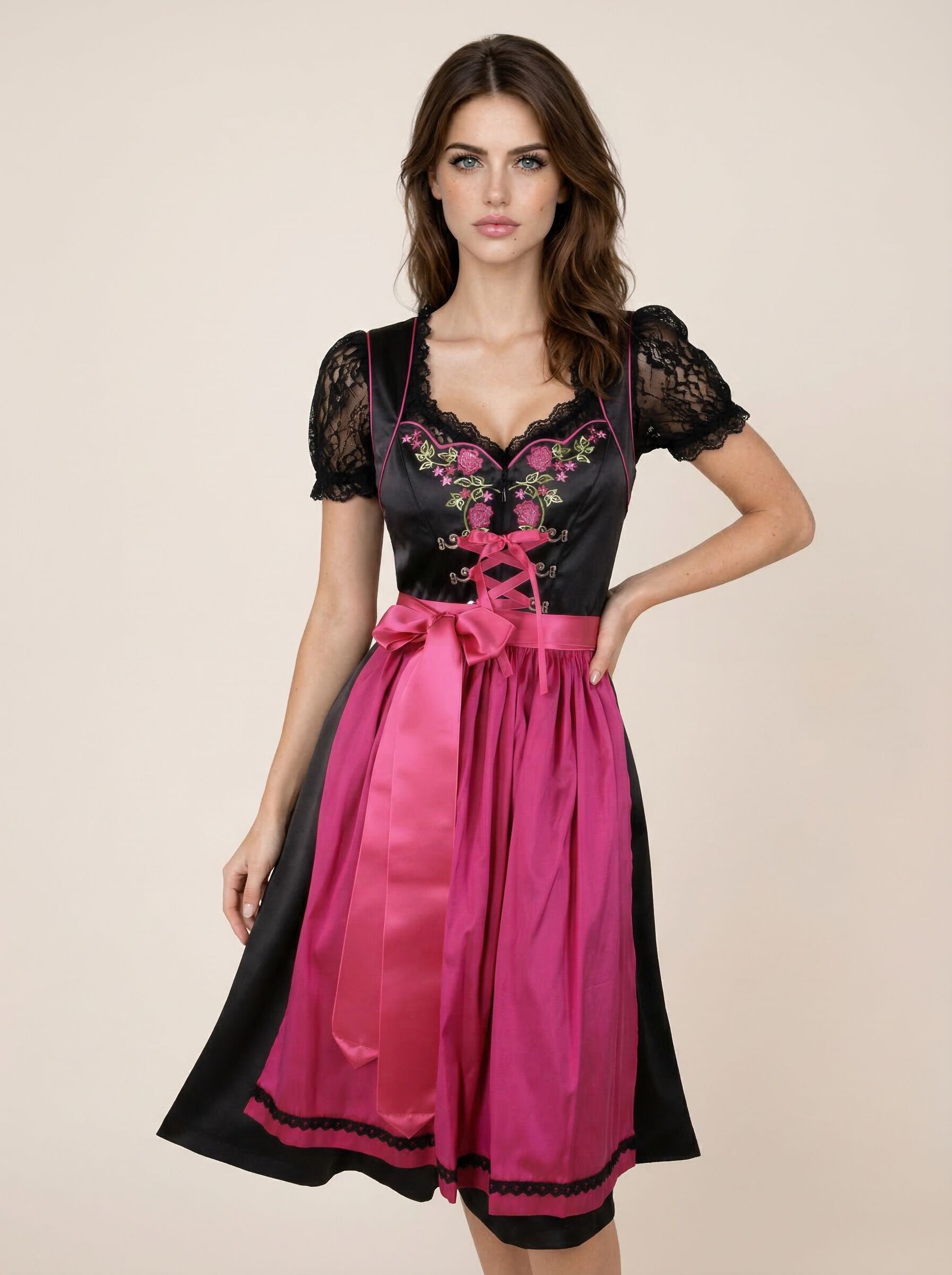 Midi-Dirndl Bianca (70cm)