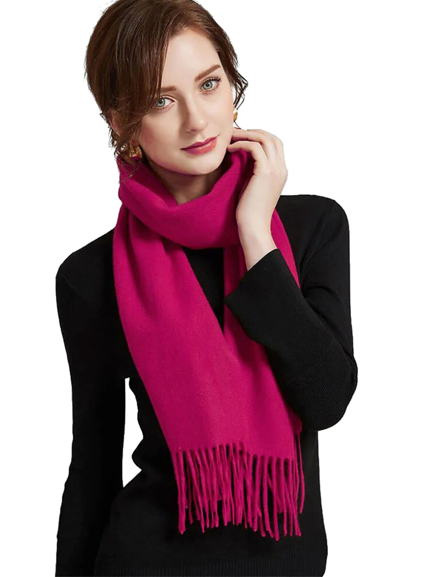 Schal Kaschmirschal Winterschal mit Cashmere-Feeling