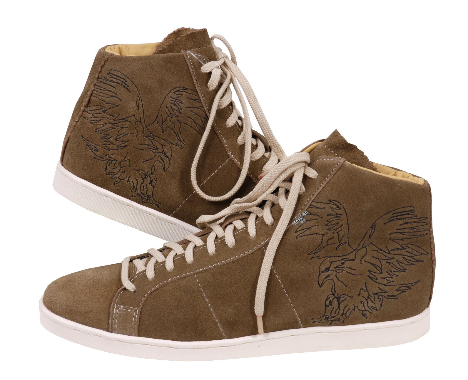 Trachtenschuhe Sneaker Herren Rehbraun Adler-Stickerei Trachtenschuhe Sneaker Herren Rehbraun Adler-Stickerei