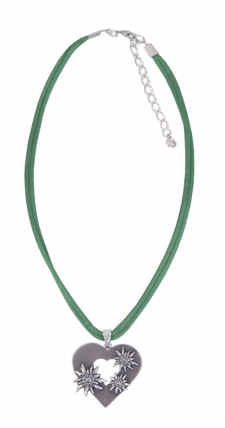 Edelweißkette Herz Edelweiß Grün Apfel Edelweißkette Herz Edelweiß Grün Apfel