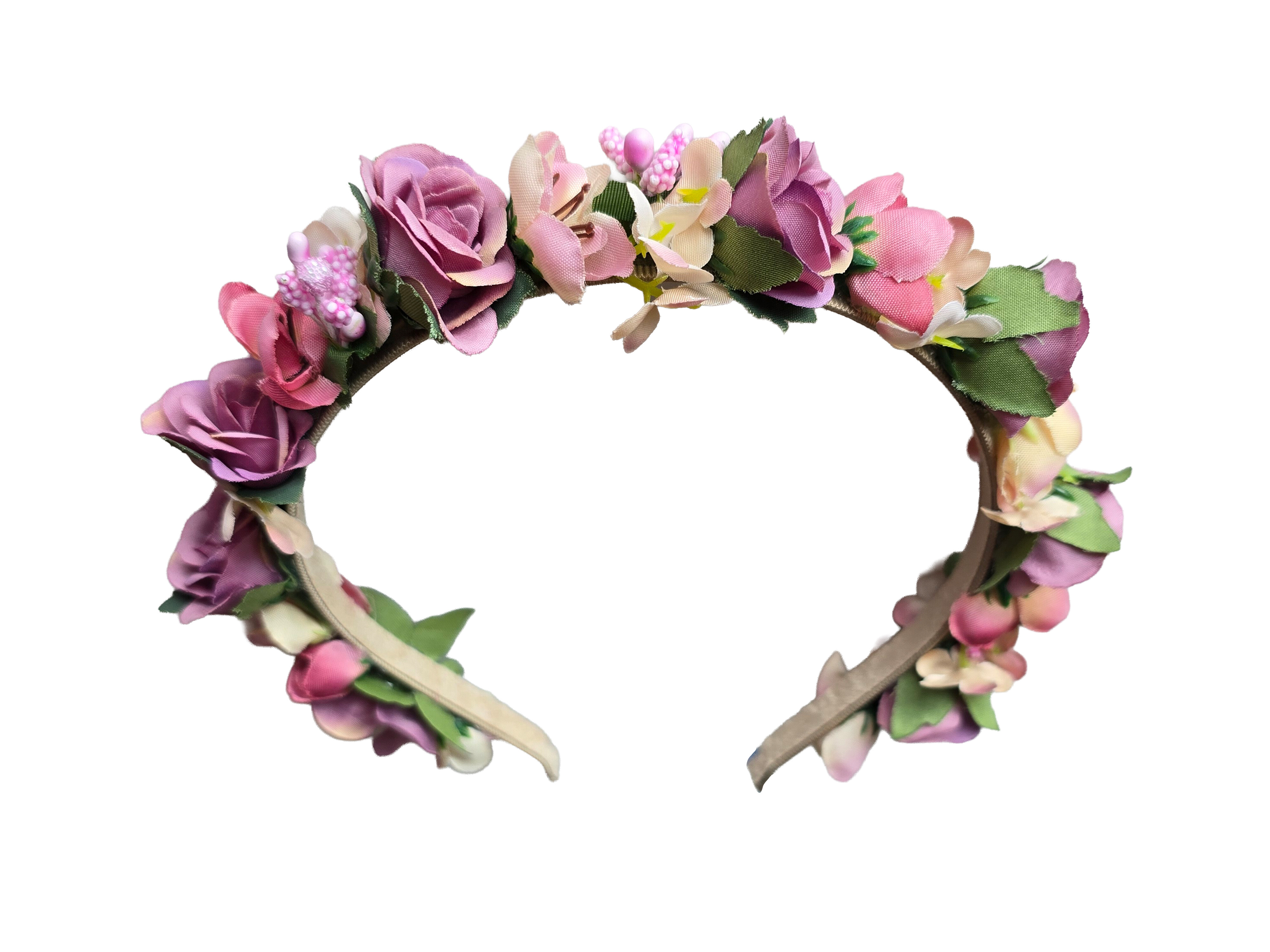 Haarreif Blumenreif Tina schmal