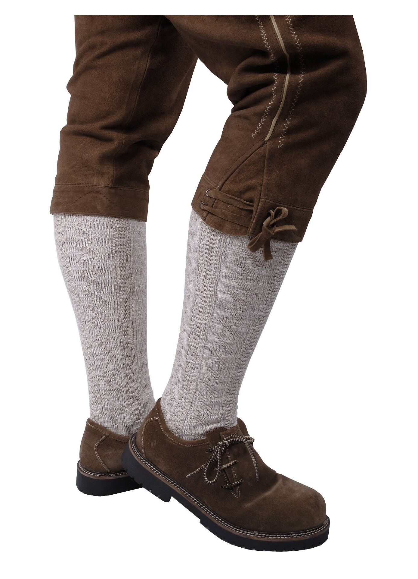 Trachtenstrümpfe Herren Trachtenkniestrumpf Beige Trachtenstrümpfe Herren Trachtenkniestrumpf Beige