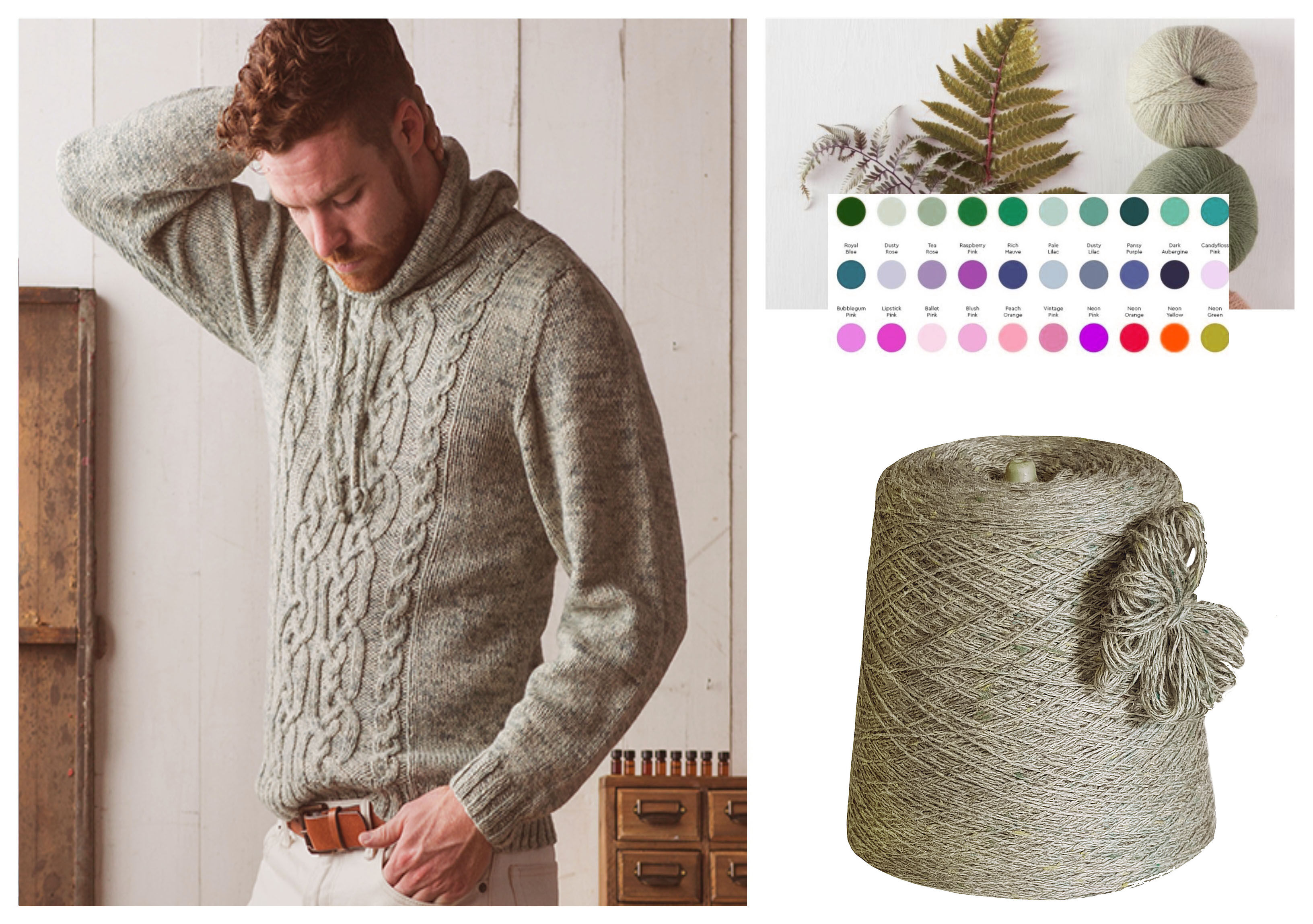 STRICKWOLLE - dicke SCHURWOLLE 1 KG Konen/1000 Gramm Farbe Stein STRICKWOLLE - dicke SCHURWOLLE 1 KG Konen/1000 Gramm Farbe Stein