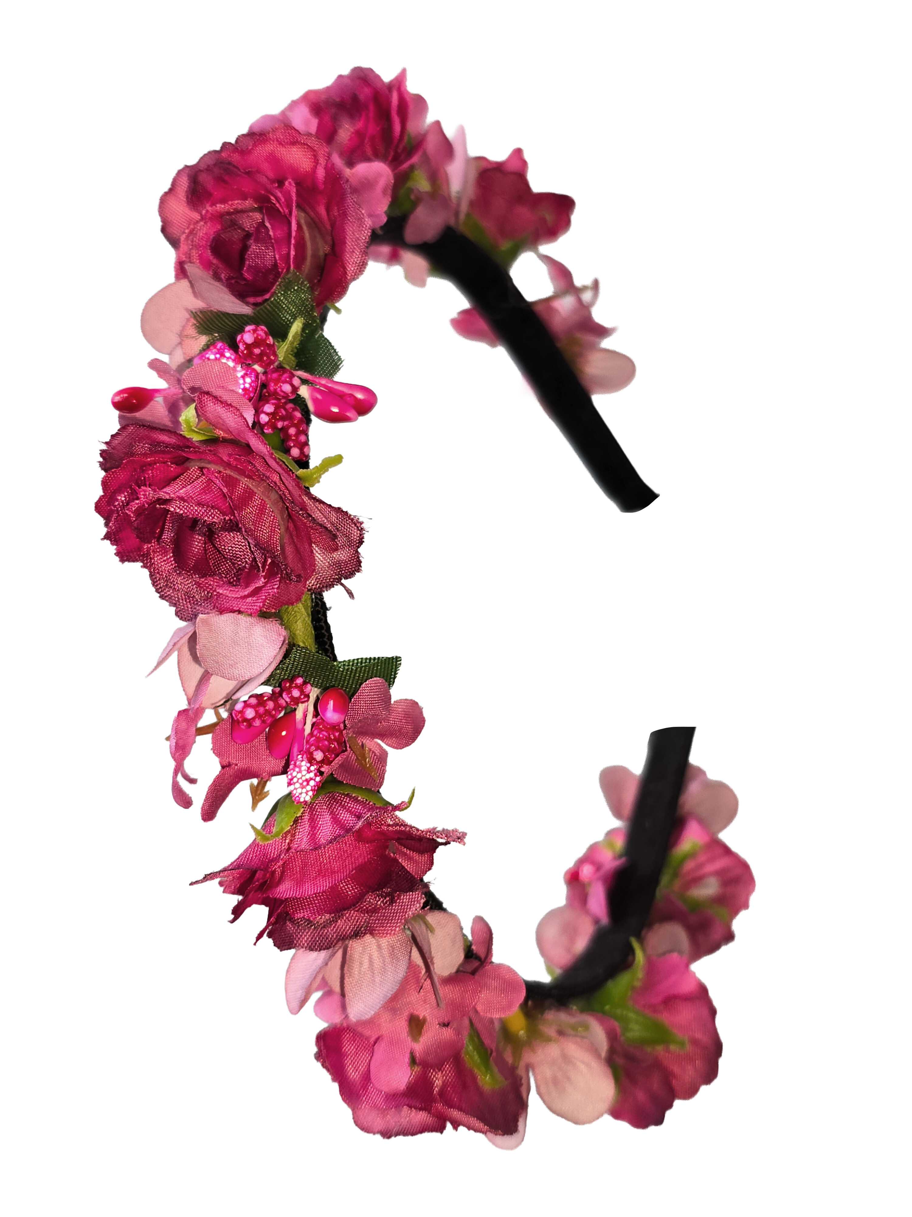 Haarreif Blumenreif Tina schmal