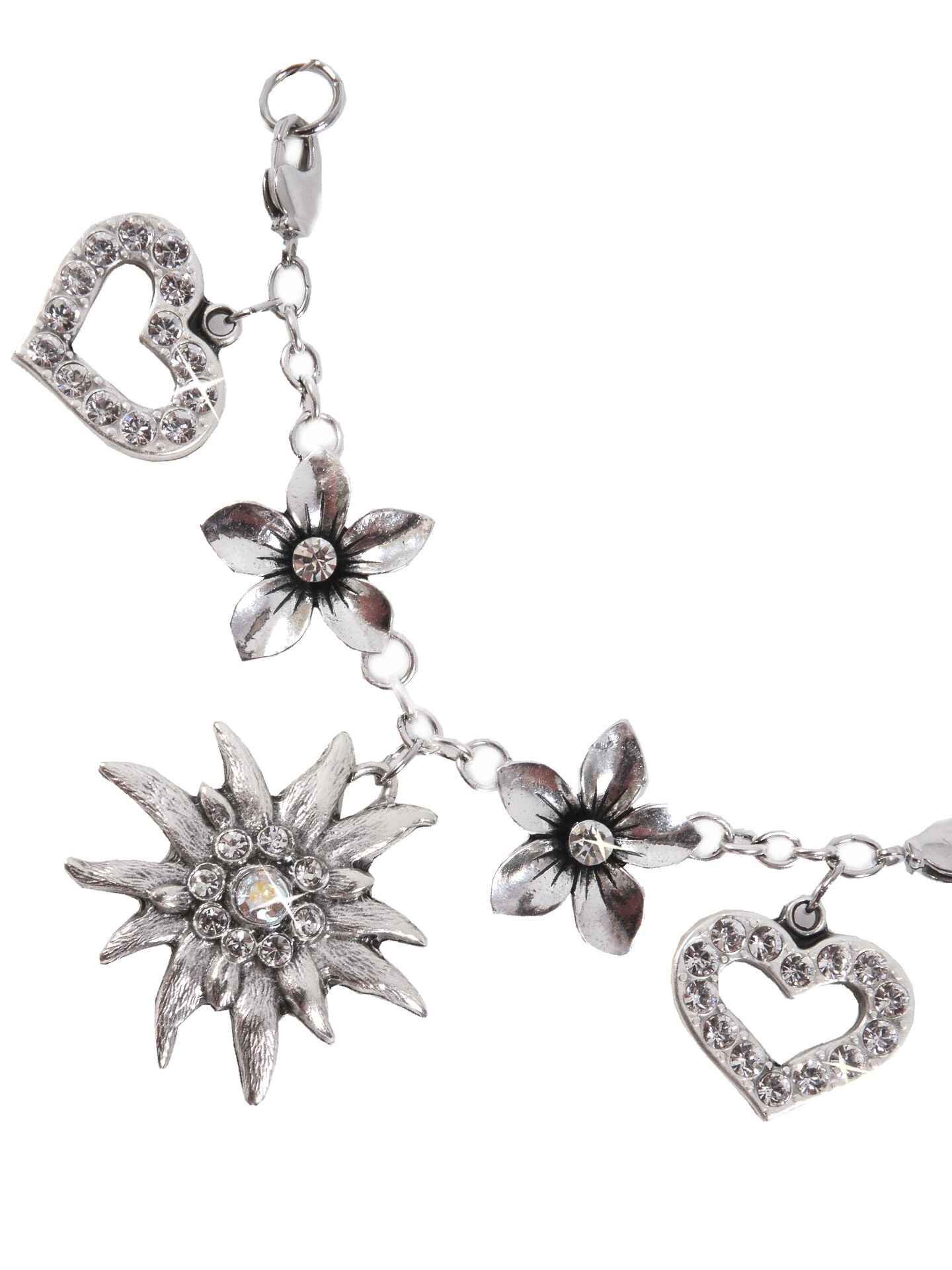 Charivari Herz-Edelweiß Dirndlschmuck Charivari Herz-Edelweiß Dirndlschmuck