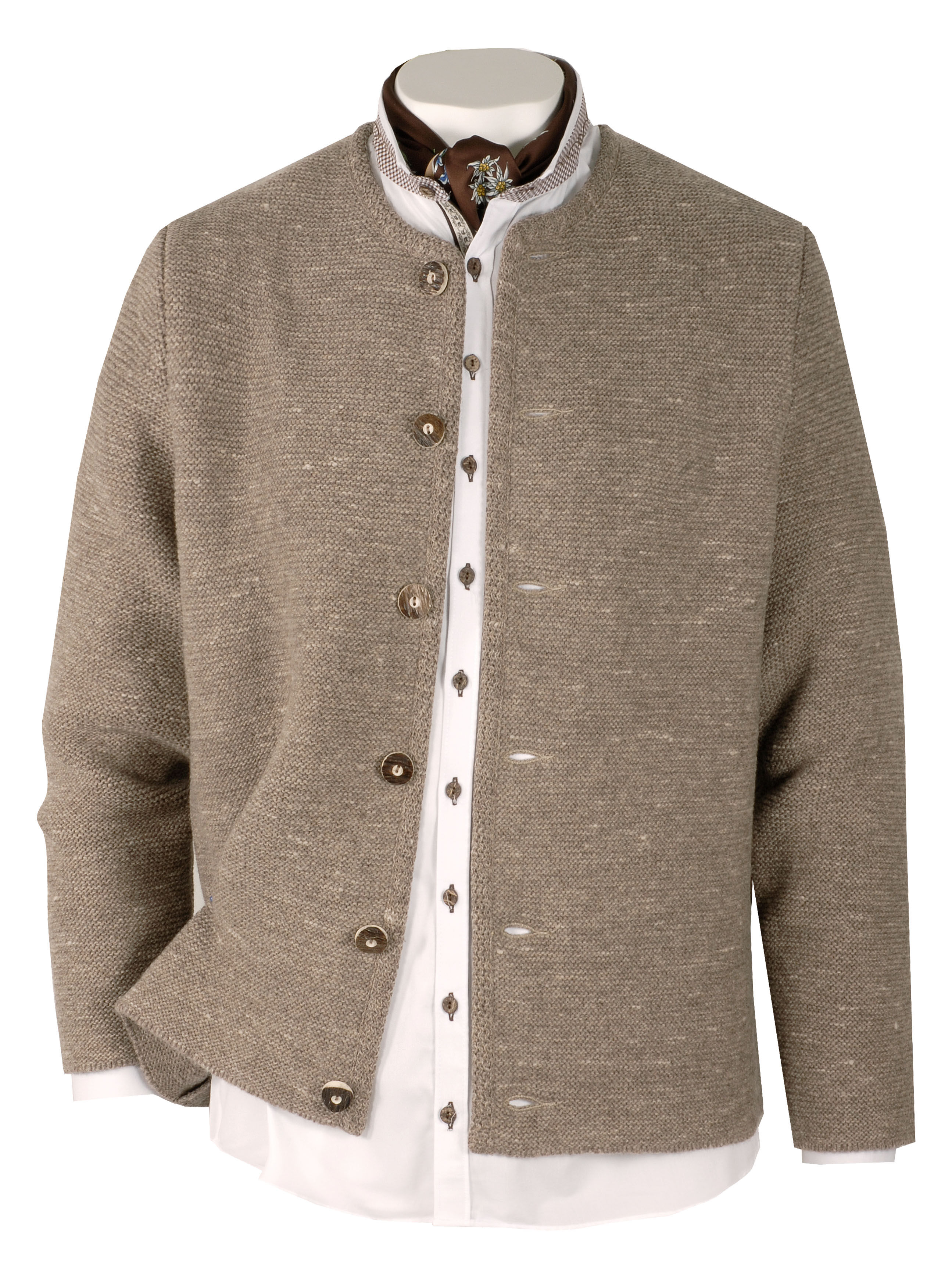 Strickweste Herren Wollstrickjacken Herren Strickjacke Herren