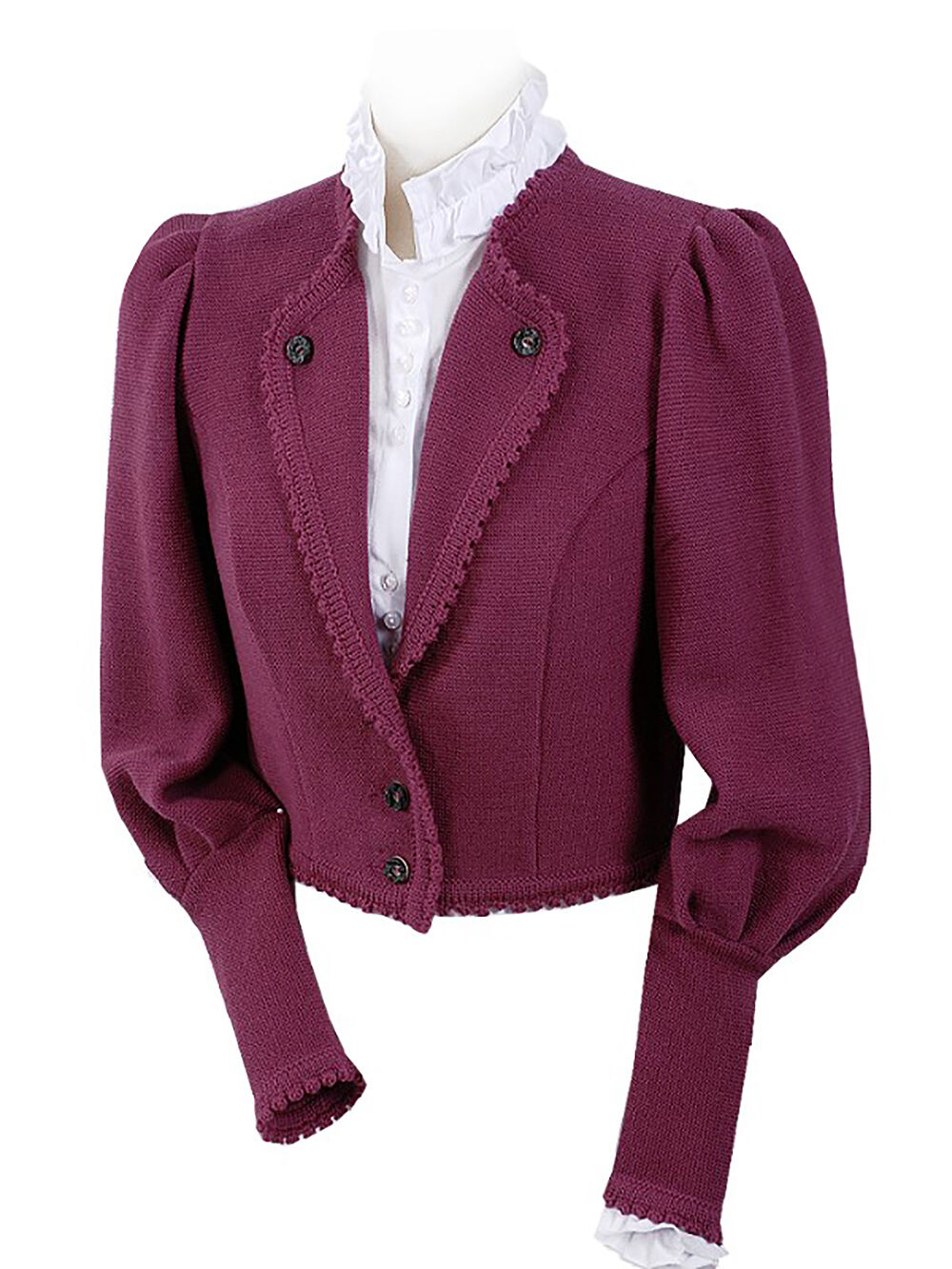 Trachtenstrickjacke Damen Dirndljacke MERINO SCHURWOLLE Altrosa  Trachtenstrickjacke Damen Dirndljacke MERINO SCHURWOLLE Altrosa
