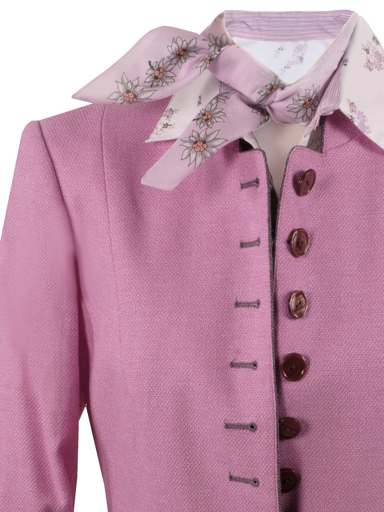 PREMIUM Trachtenblazer Gehrock Damen  Leinenblazer Rosa PREMIUM Trachtenblazer Gehrock Damen  Leinenblazer Rosa
