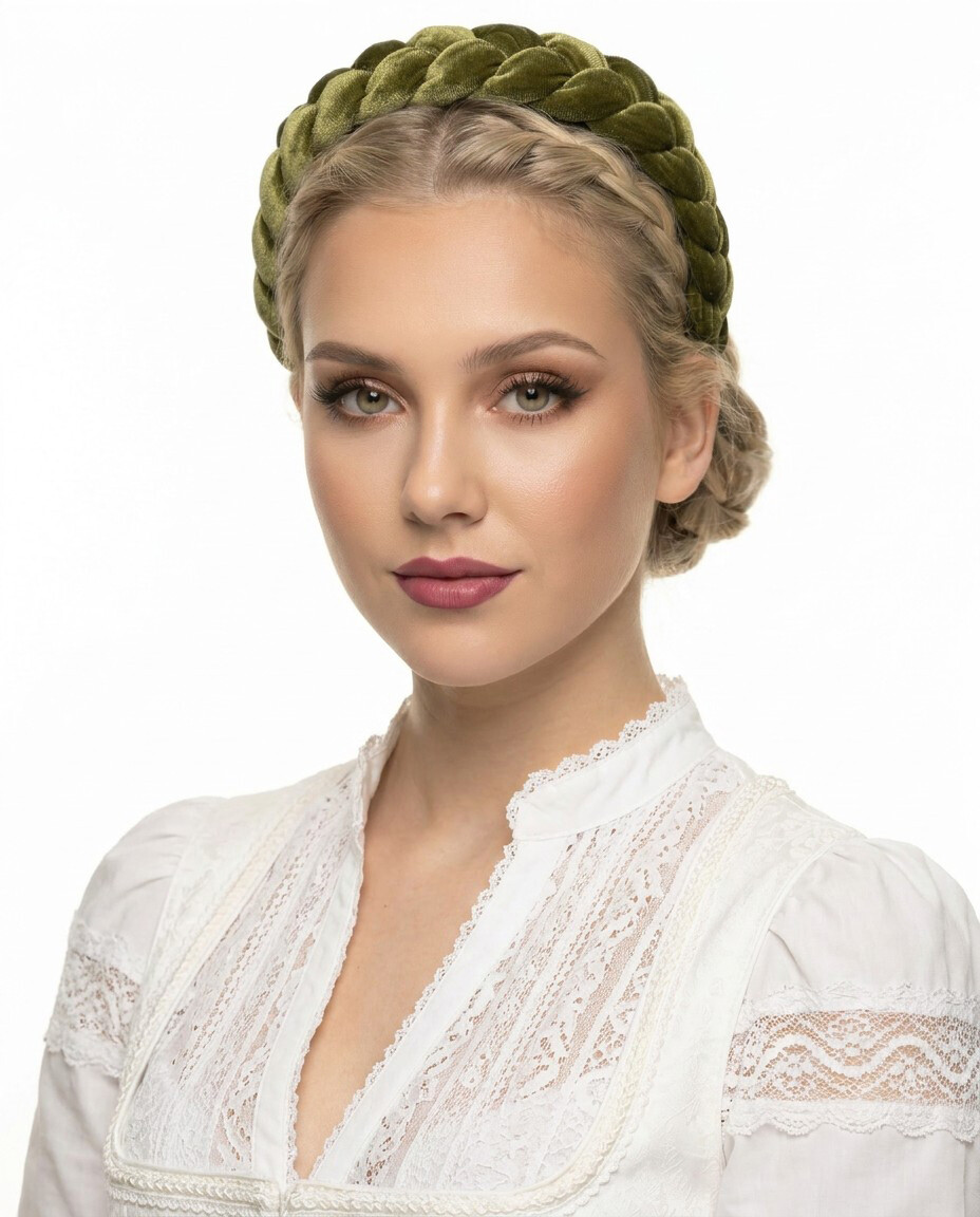Haarreif Bella Samt - Breit