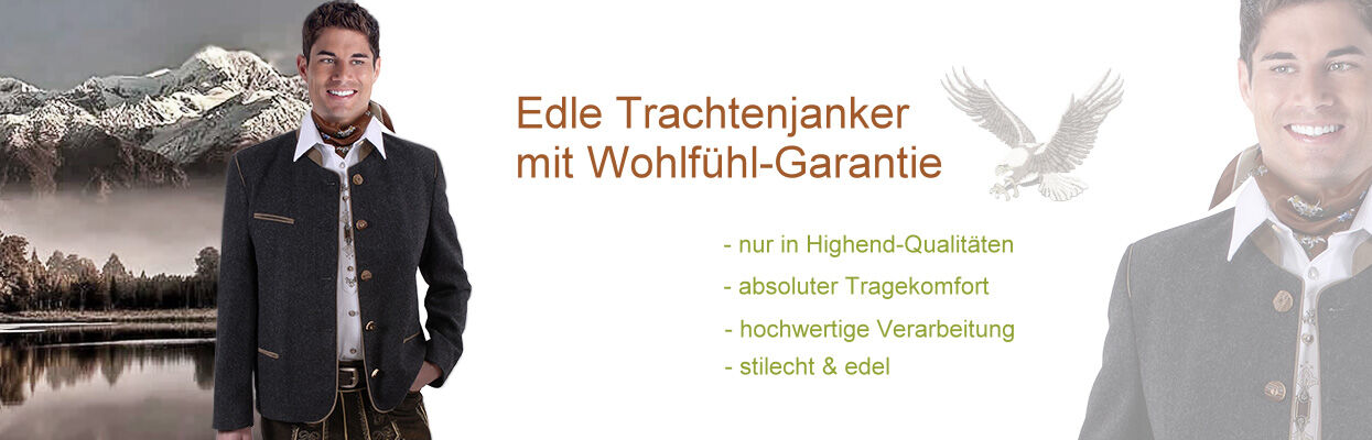 Trachtenmode-Herren-Trachtenjacken-Trachtenjanker-Trachtenblazer-TOP
