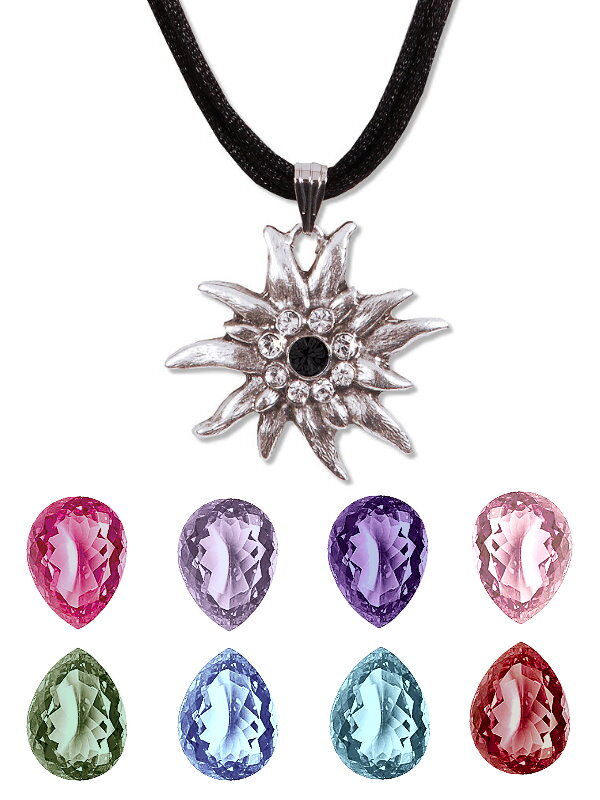 Edelweißkette-klein 9 Farben Edelweißkette-klein 9 Farben