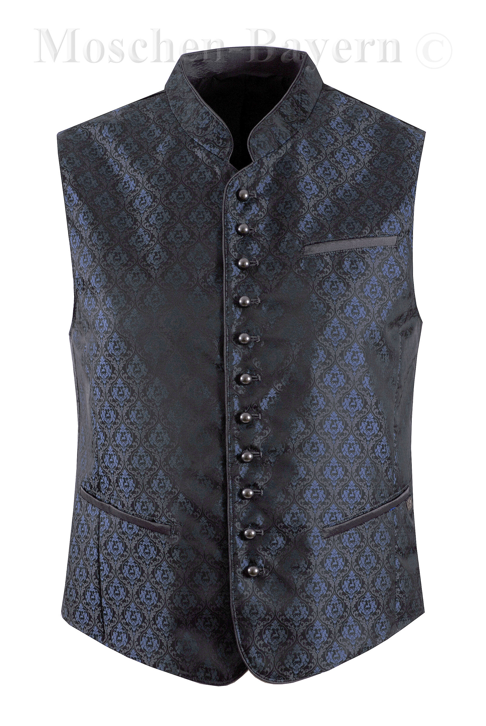PREMIUM Trachtenweste Herrenweste Gilet Marine Anthrazit  FESTLICH PREMIUM Trachtenweste Herrenweste Gilet Marine Anthrazit  FESTLICH